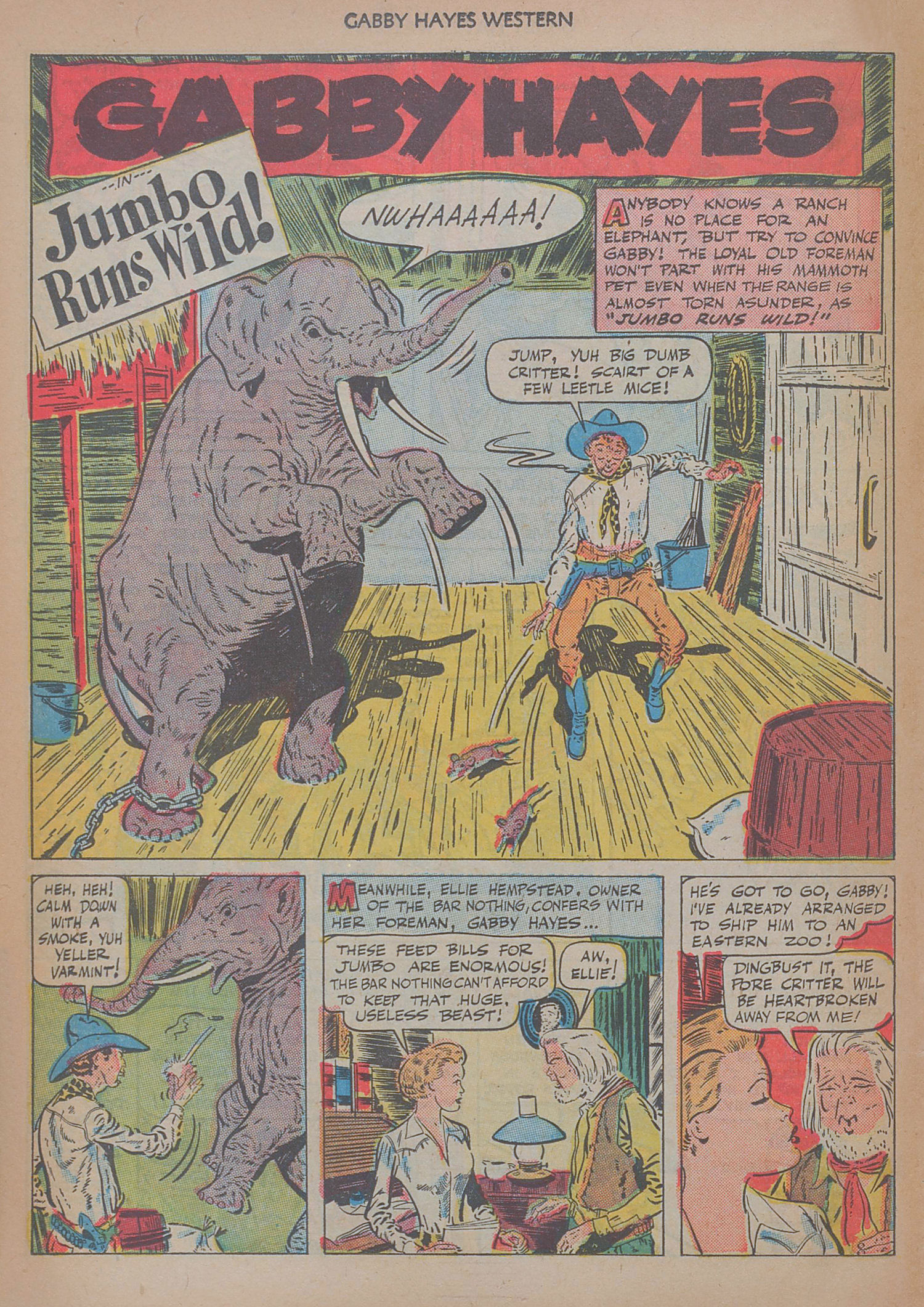 Read online Gabby Hayes Western comic -  Issue #15 - 18
