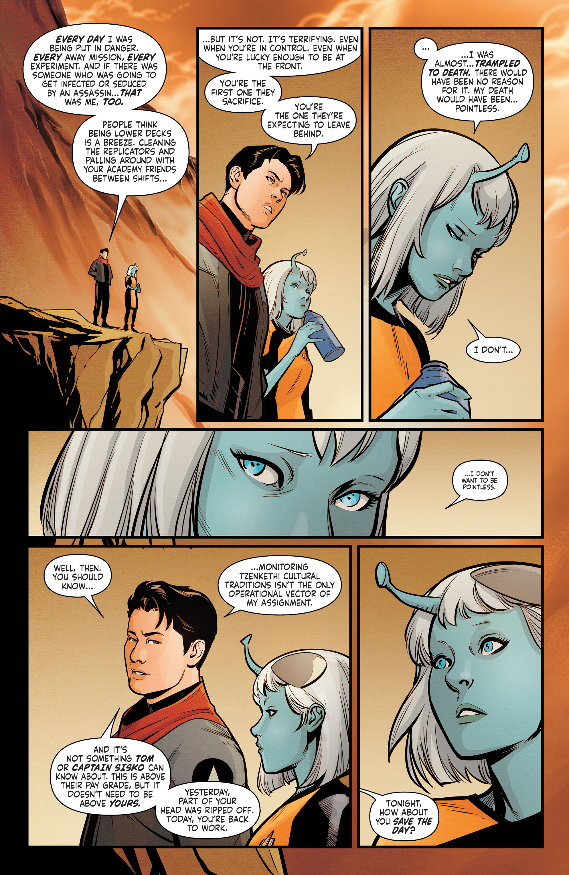 Read online Star Trek (2022) comic -  Issue #16 - 11