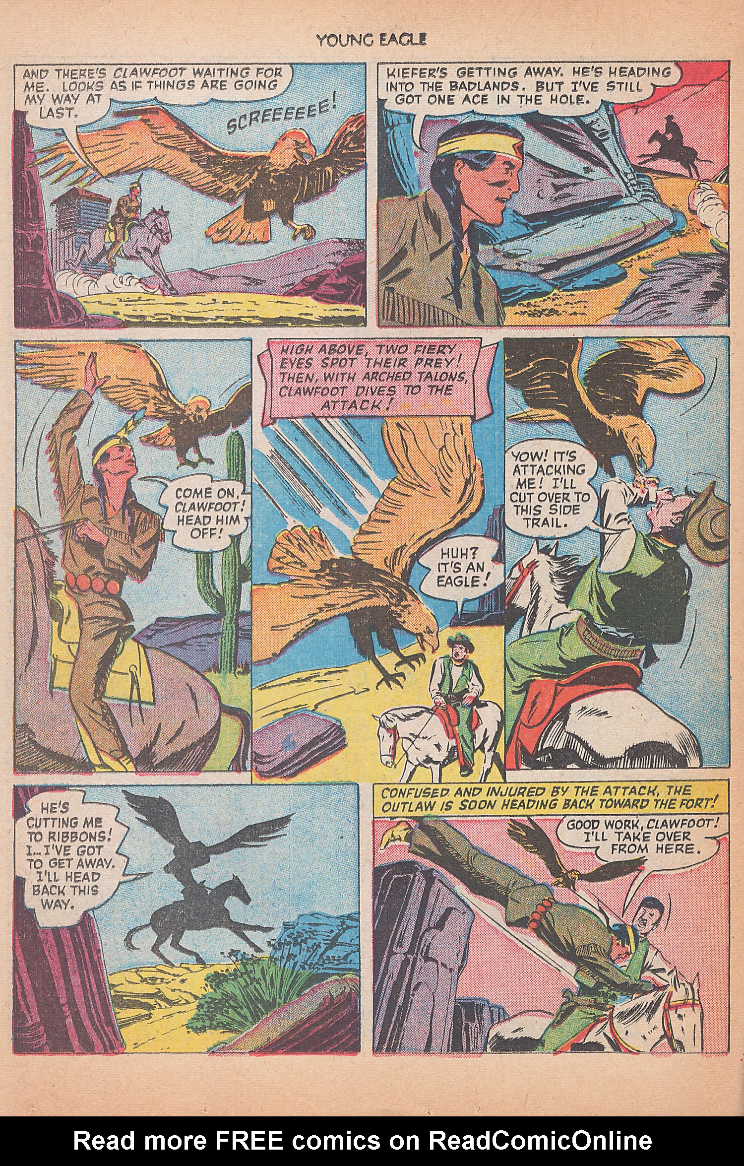 Read online Young Eagle comic -  Issue #3 - 14