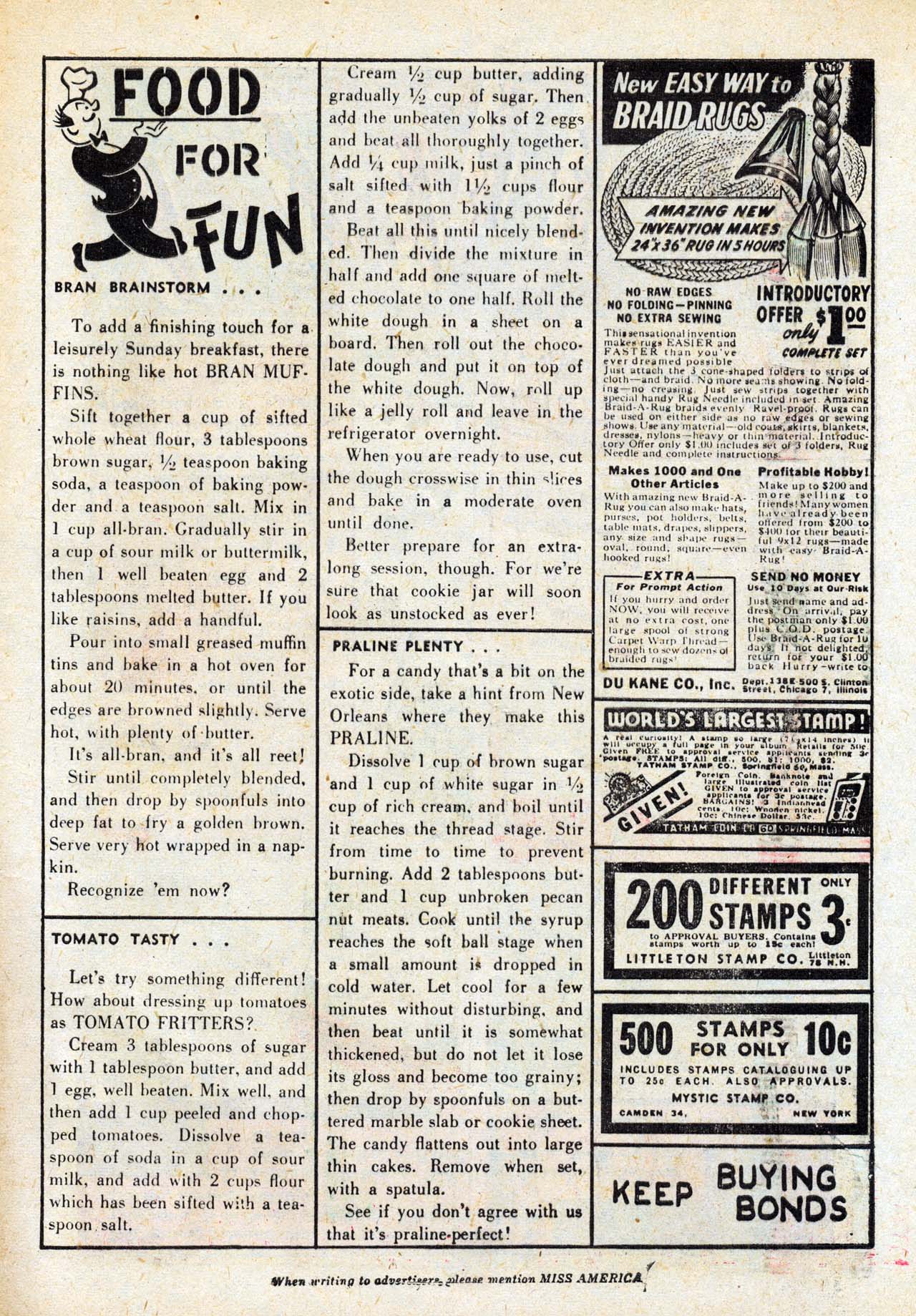 Read online Miss America Magazine comic -  Issue #55 - 45
