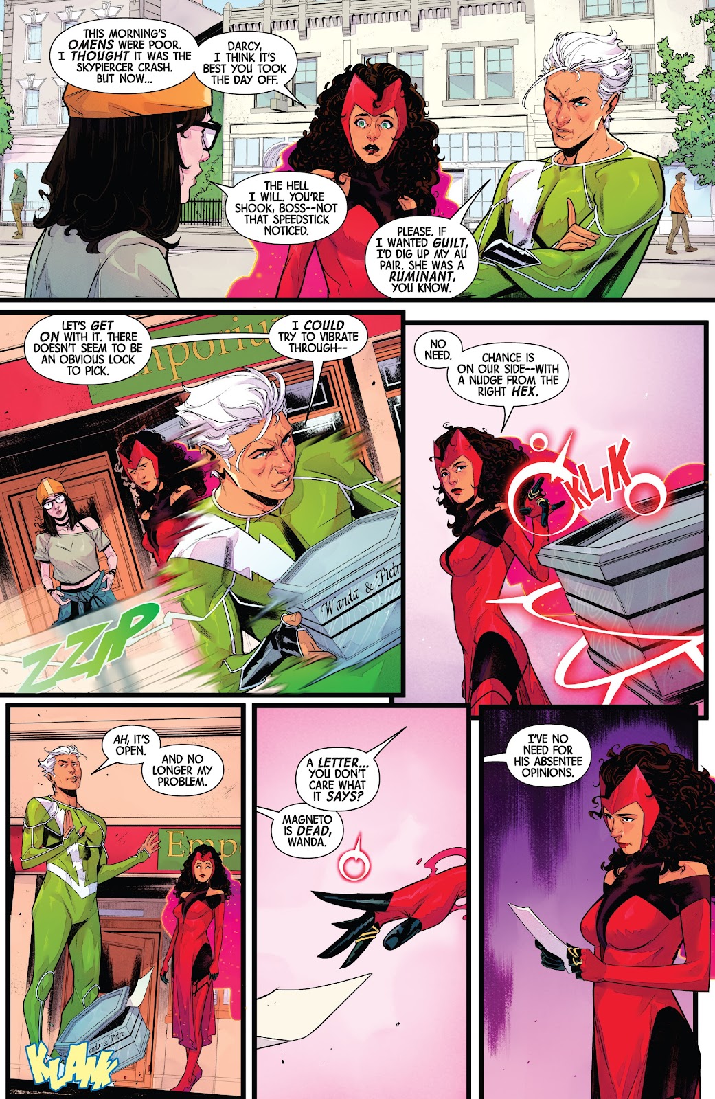 Scarlet Witch & Quicksilver issue 1 - Page 7