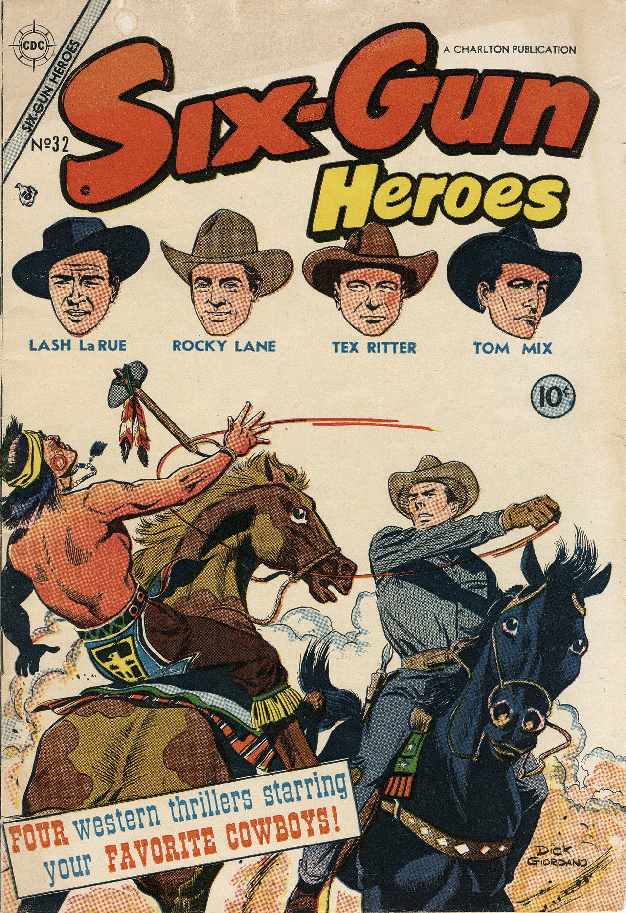 Read online Six-Gun Heroes comic -  Issue #32 - 1