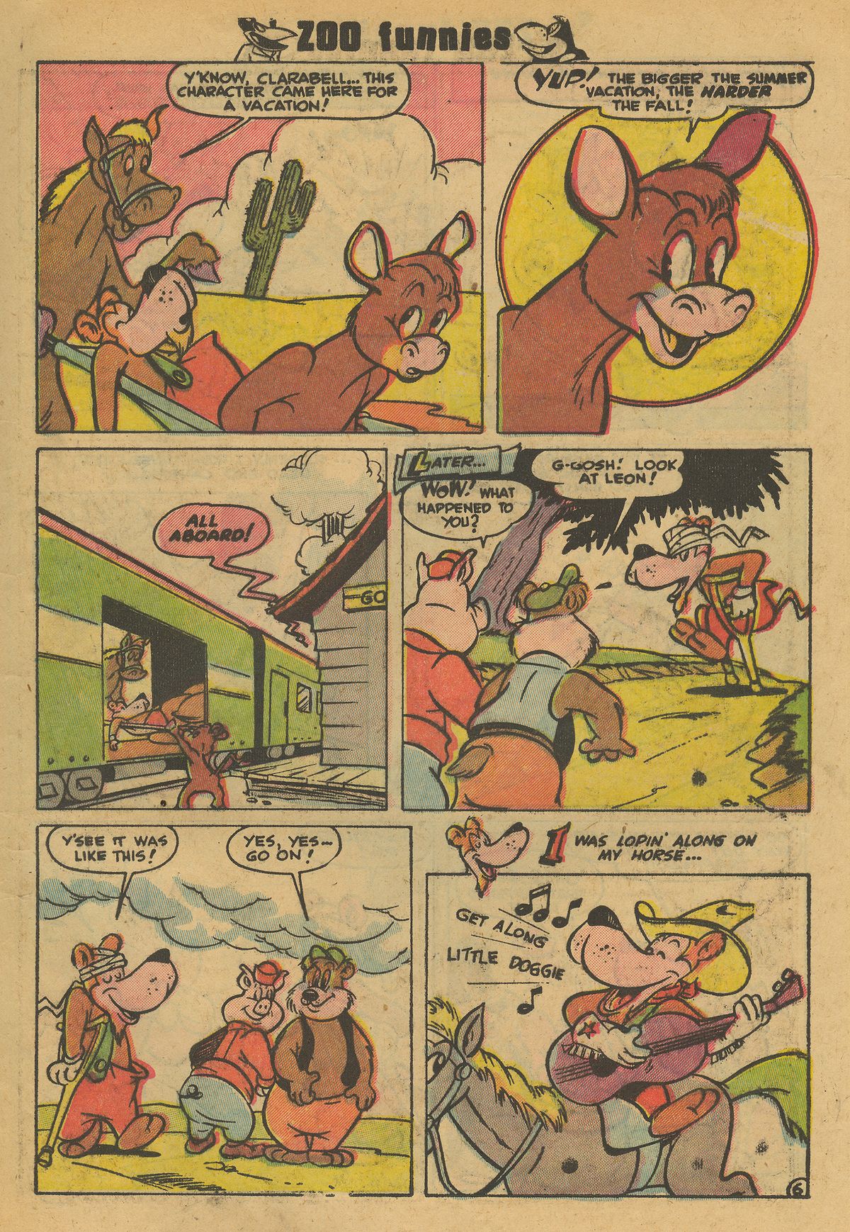 Read online Zoo Funnies comic -  Issue #3 - 17