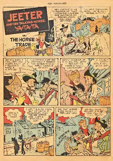 Read online Ken Maynard Western comic -  Issue #1 - 22