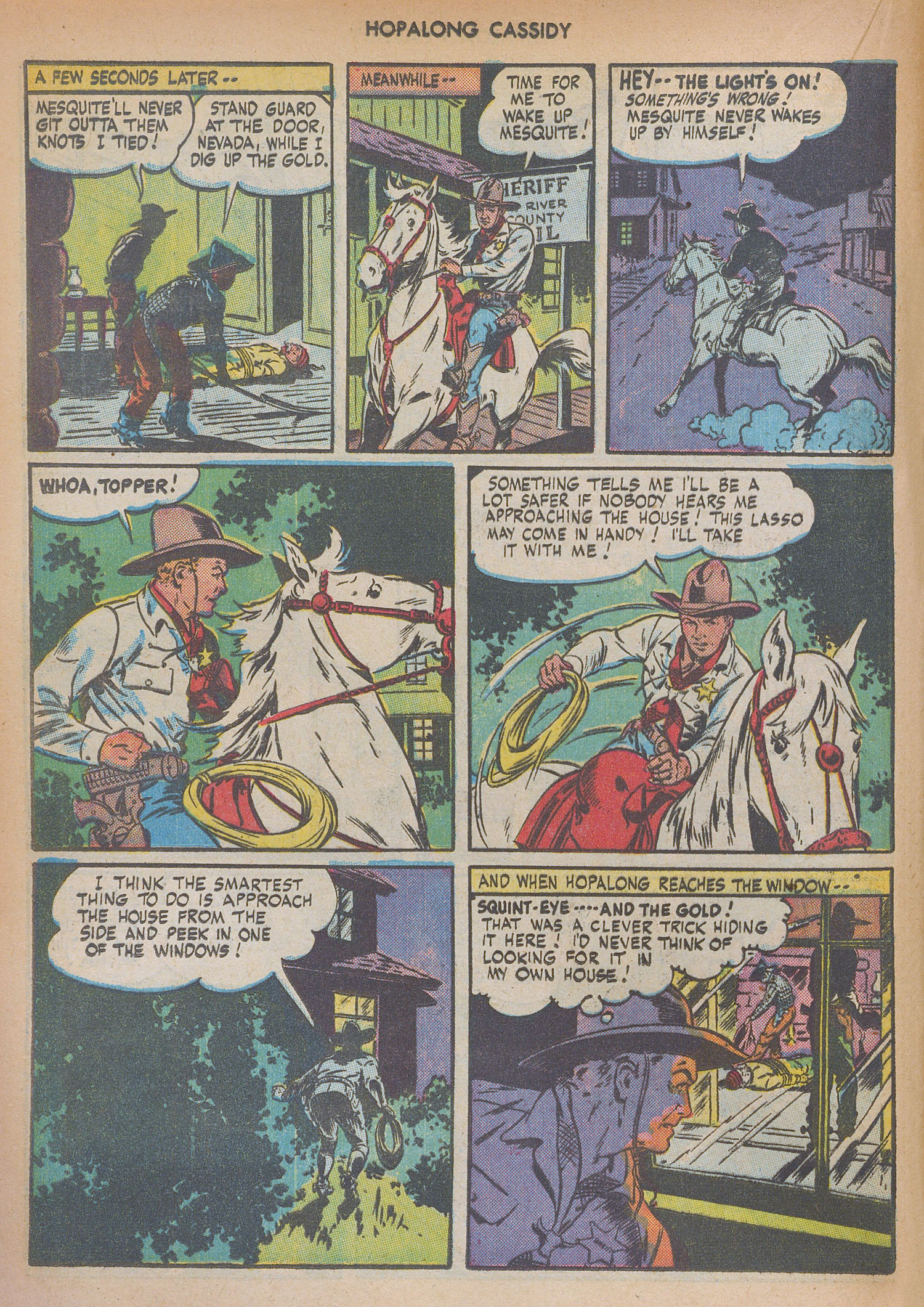 Read online Hopalong Cassidy comic -  Issue #6 - 30