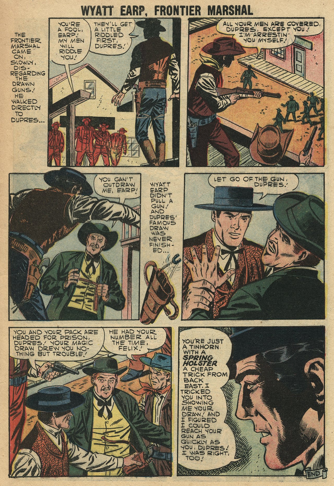 Read online Wyatt Earp Frontier Marshal comic -  Issue #18 - 9