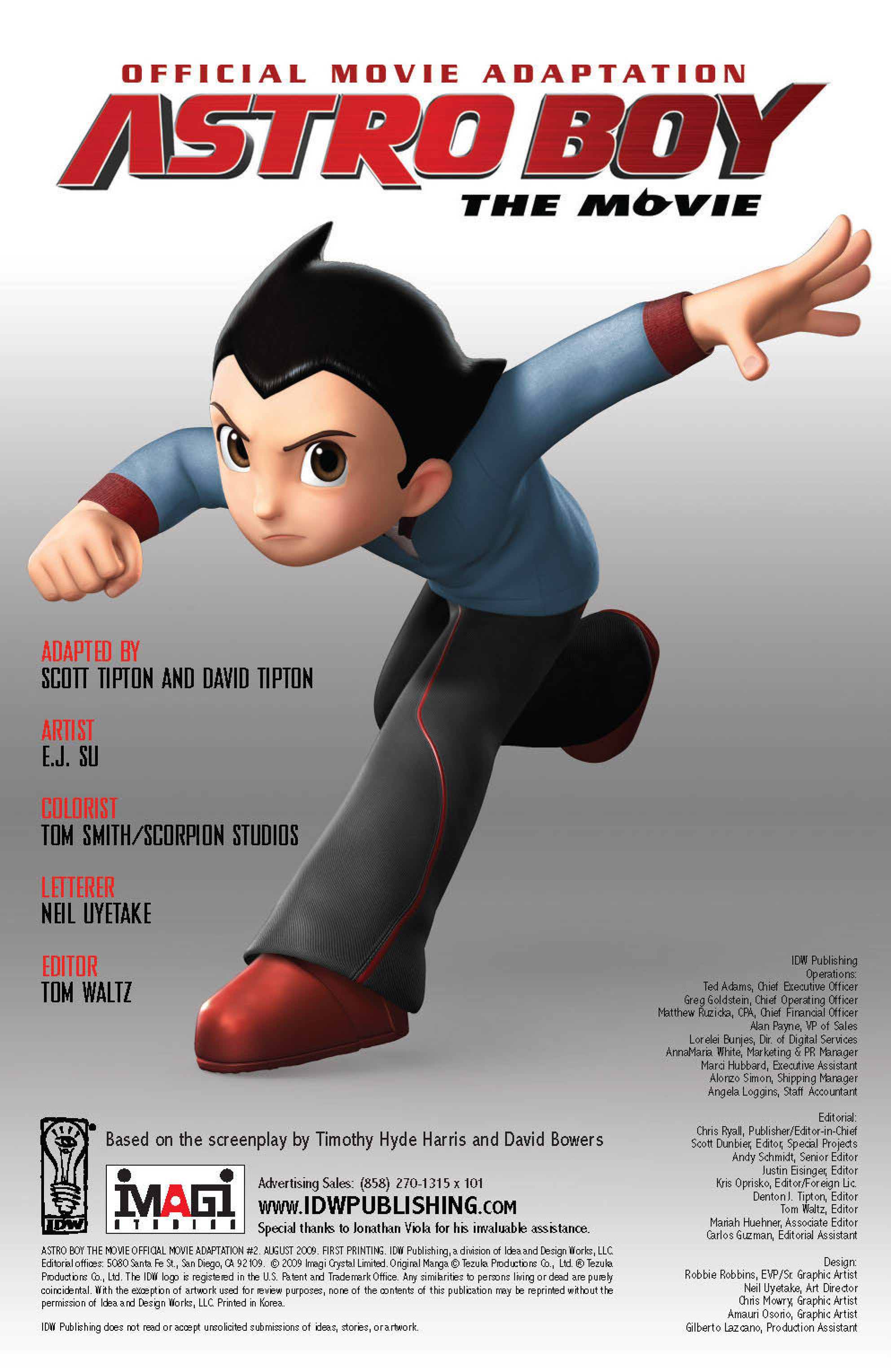 Read online Astro Boy: The Movie: Official Movie Adaptation comic -  Issue #4 - 2