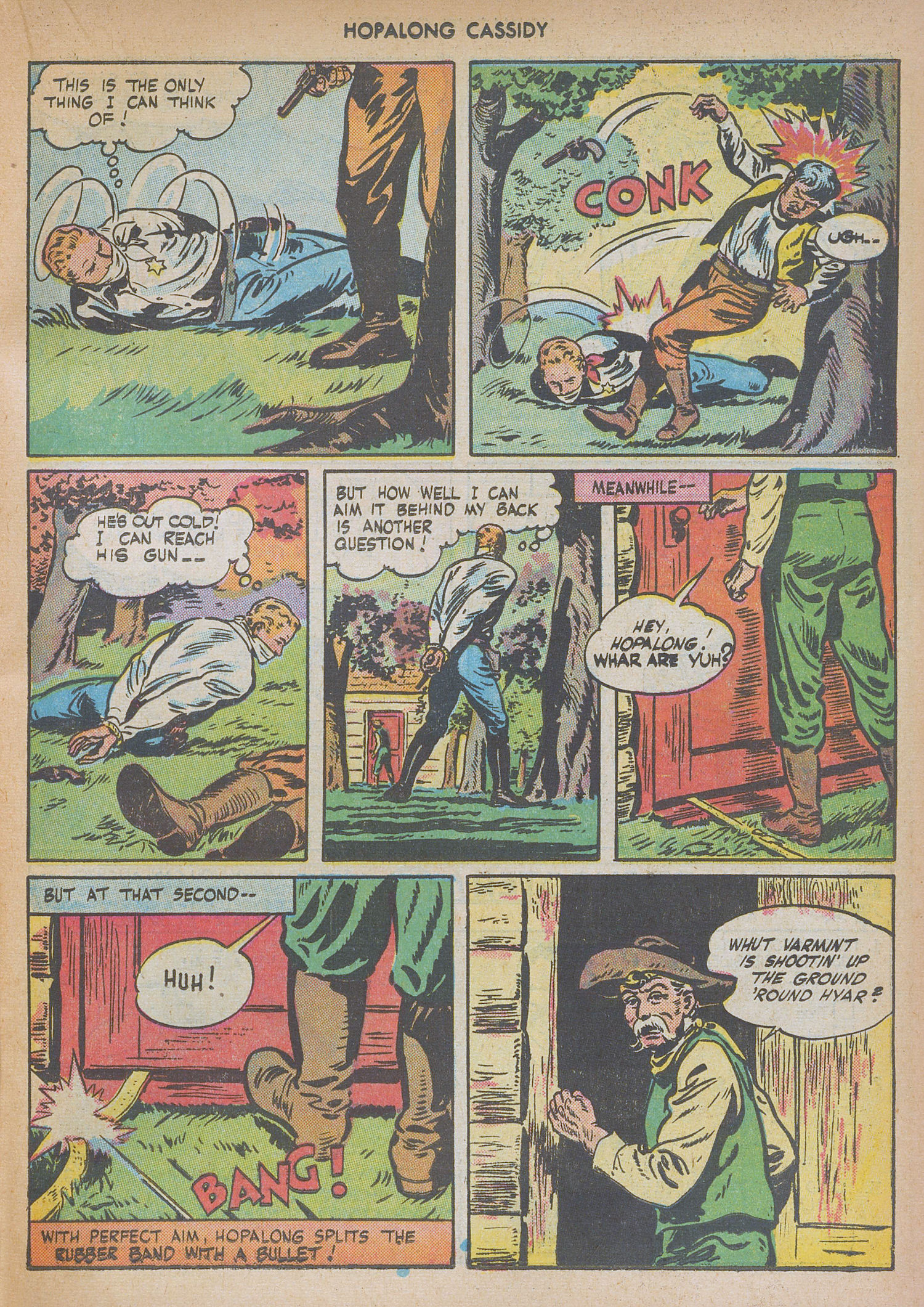 Read online Hopalong Cassidy comic -  Issue #6 - 21
