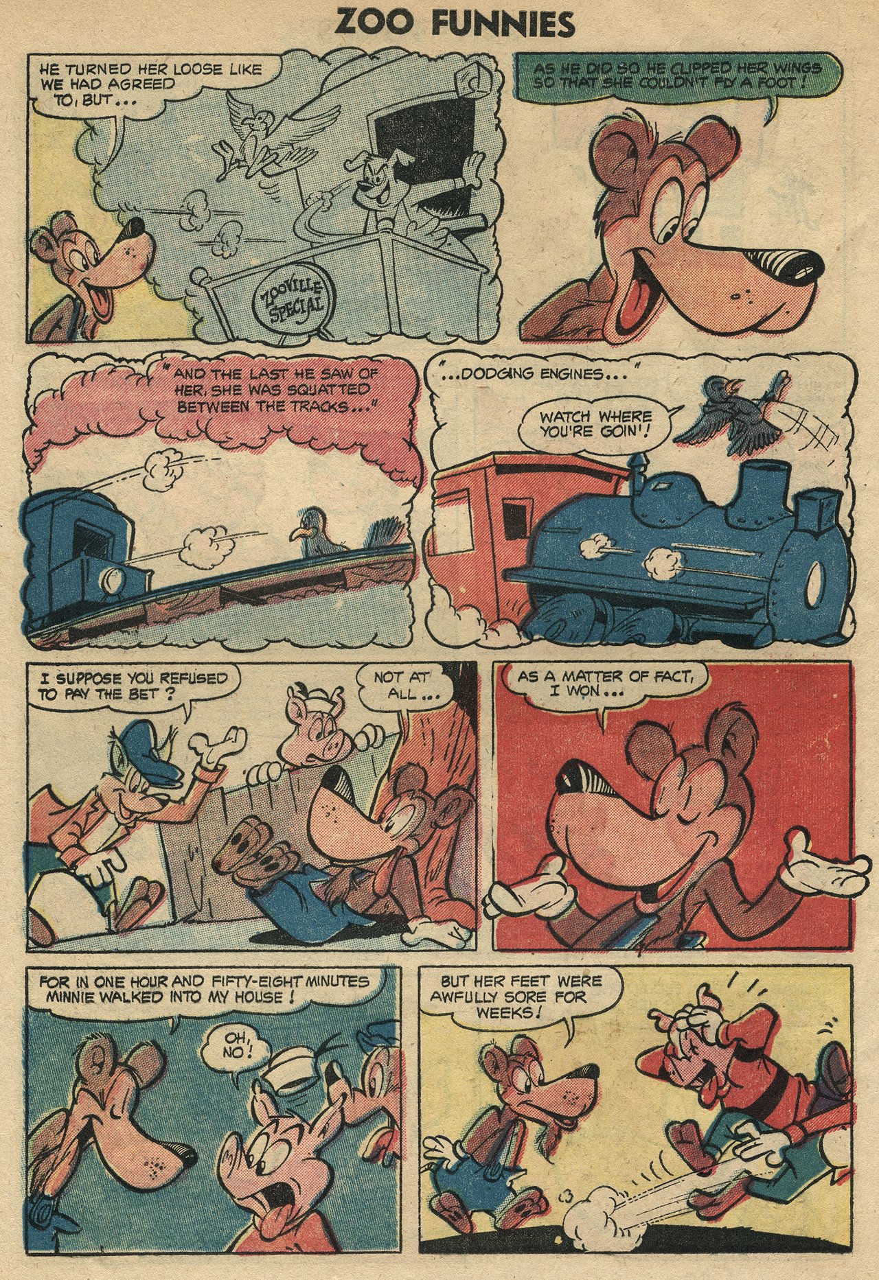 Read online Zoo Funnies comic -  Issue #6 - 24