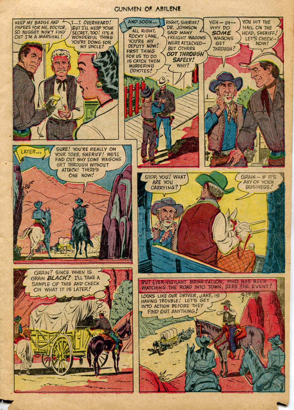 Read online Fawcett Movie Comic comic -  Issue #7 - 11