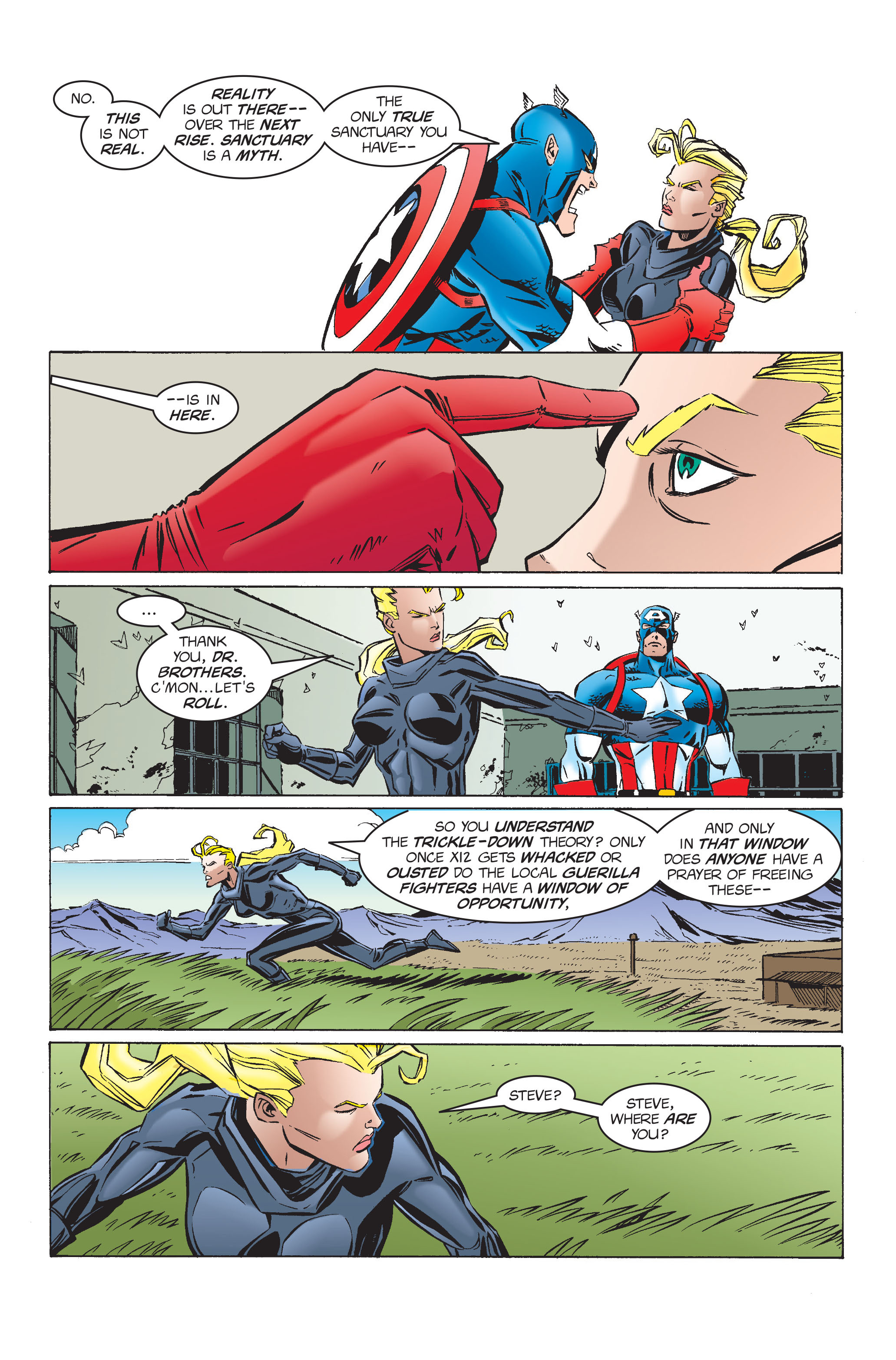Read online Captain America Epic Collection comic -  Issue # TPB Man Without A Country (Part 4) - 17