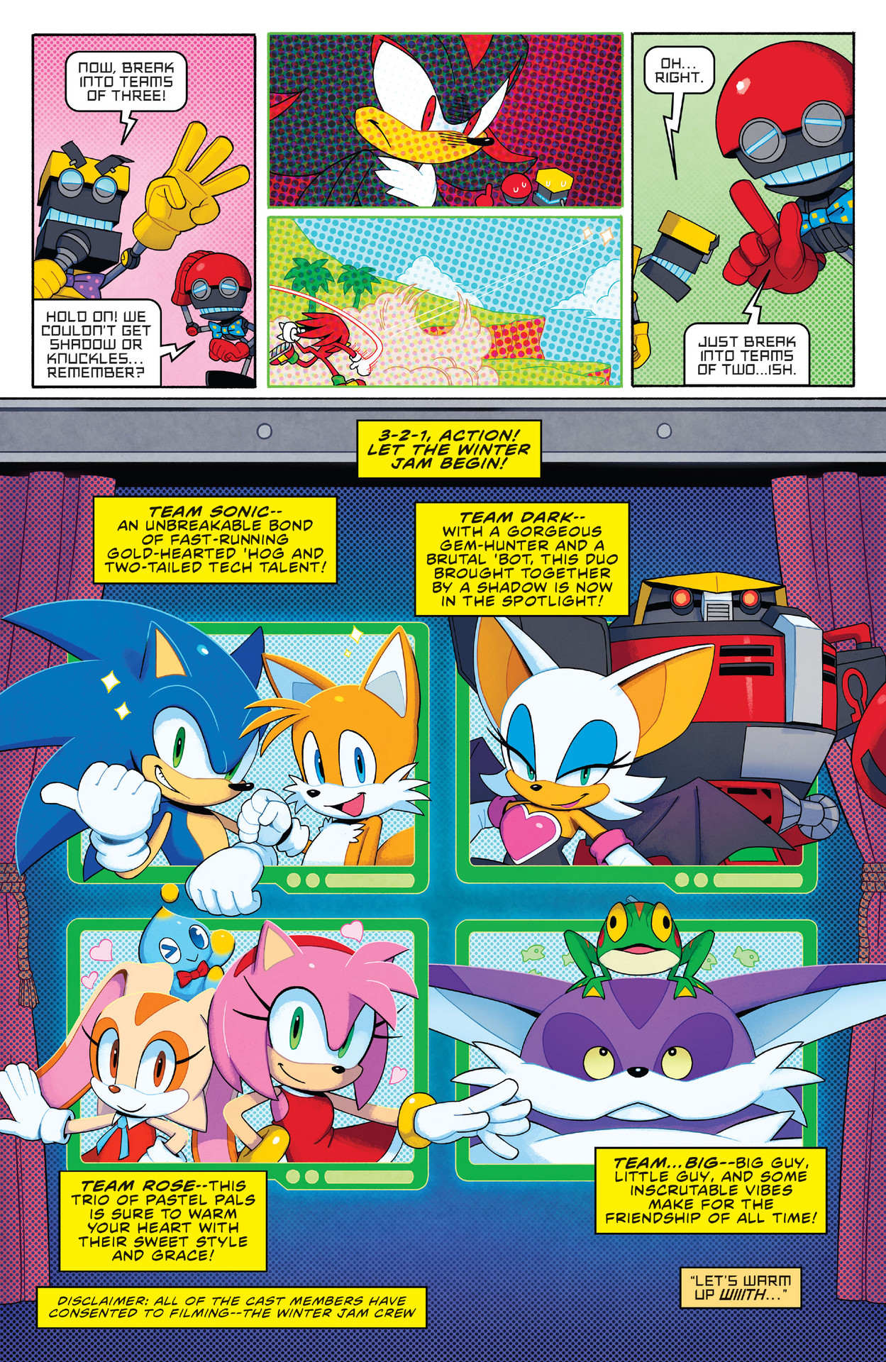 Read online Sonic the Hedgehog: Winter Jam comic -  Issue # Full - 11