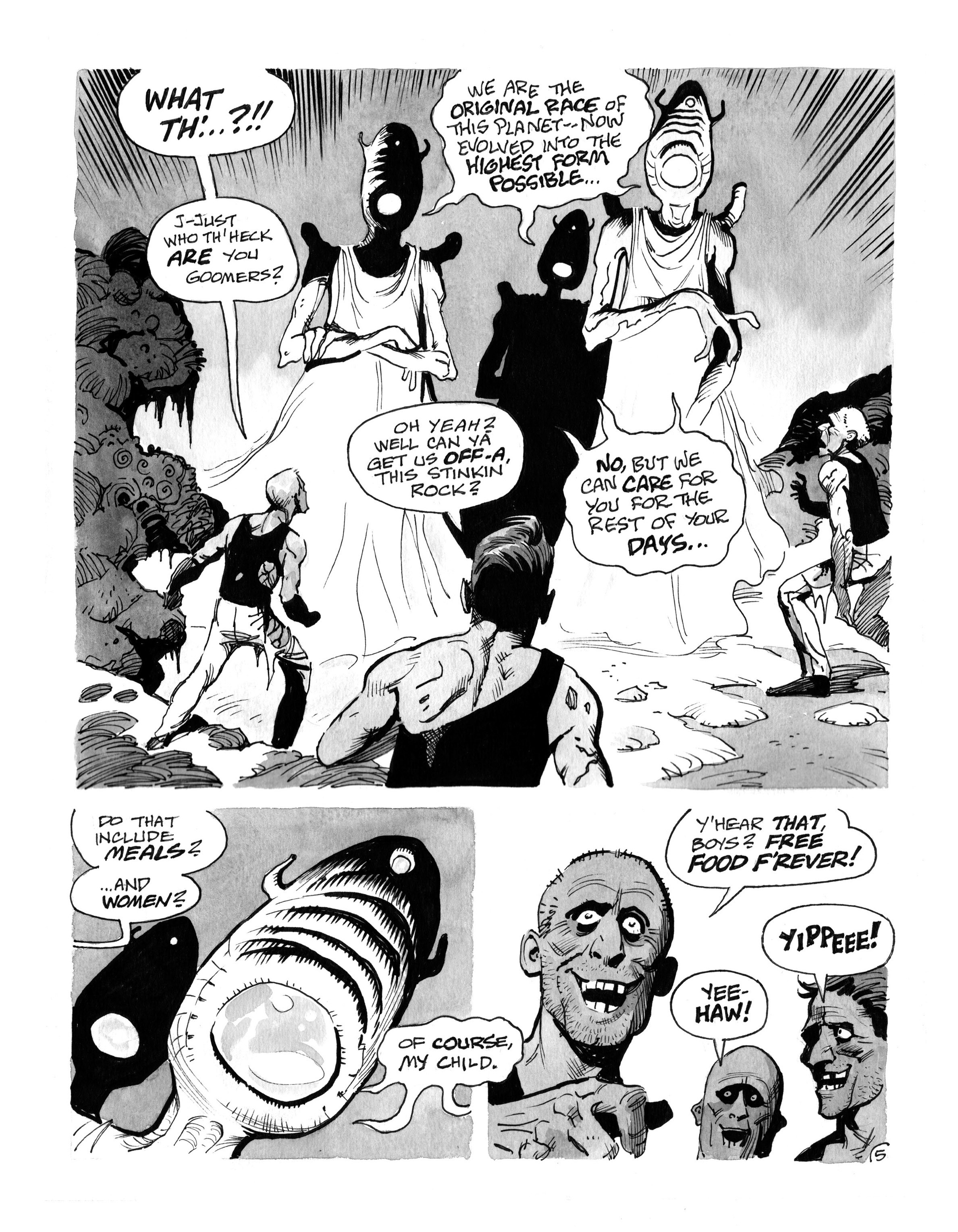 Read online Bloke's Terrible Tomb Of Terror comic -  Issue #9 - 9