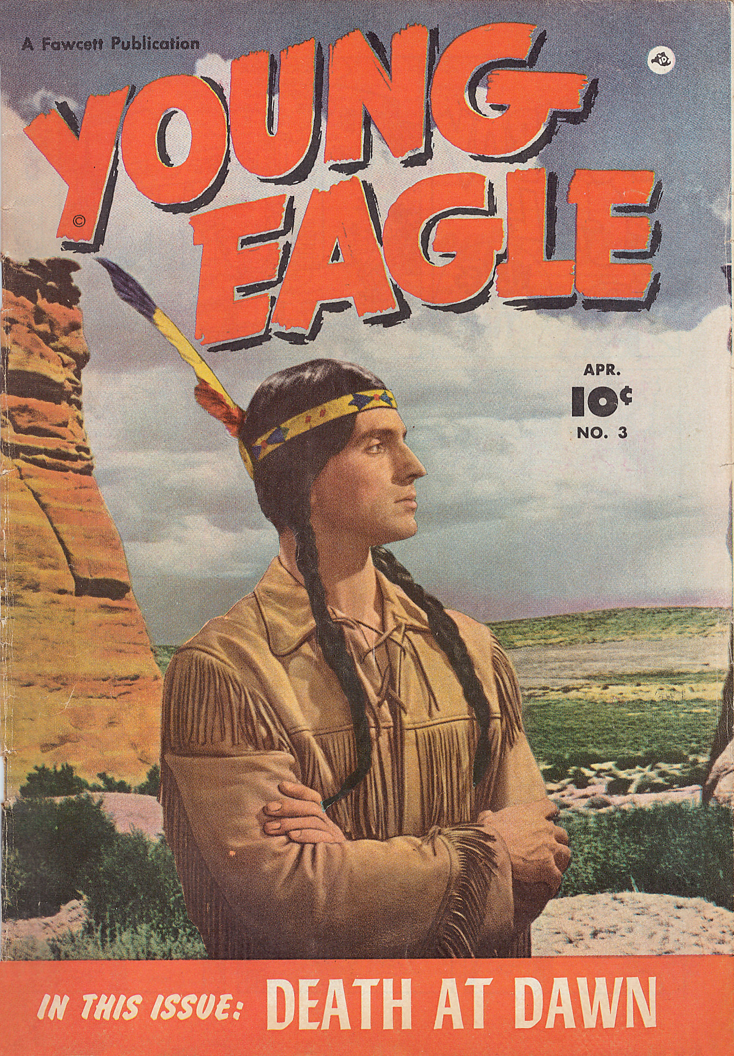 Read online Young Eagle comic -  Issue #3 - 1