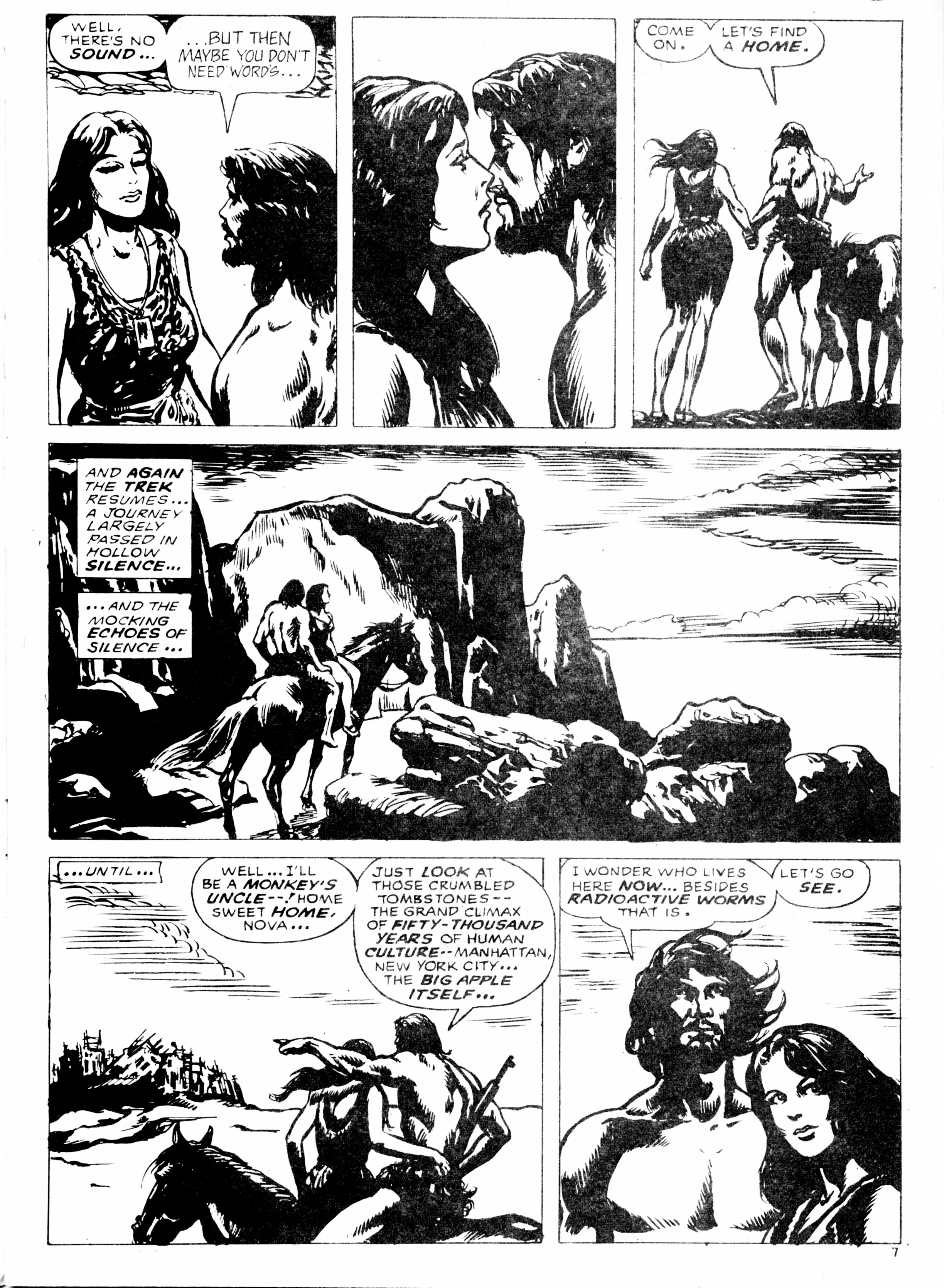Read online Planet of the Apes (1974) comic -  Issue #35 - 7