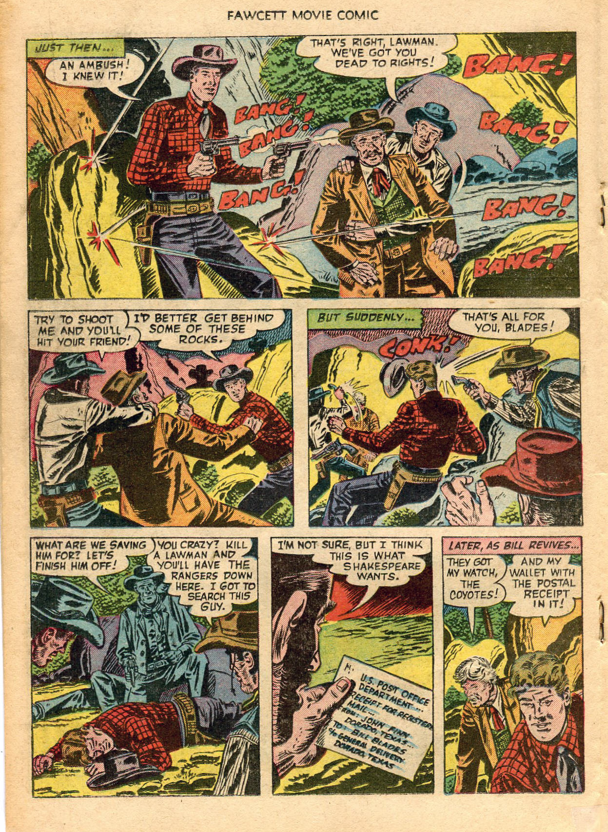 Read online Fawcett Movie Comic comic -  Issue #10 - 18