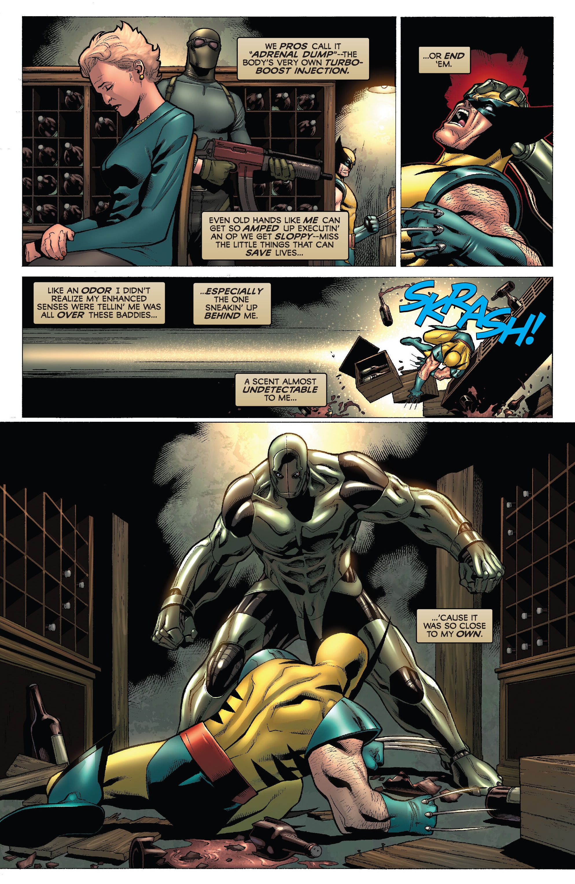Read online X-Men: X-Verse comic -  Issue # Wolverine - 40
