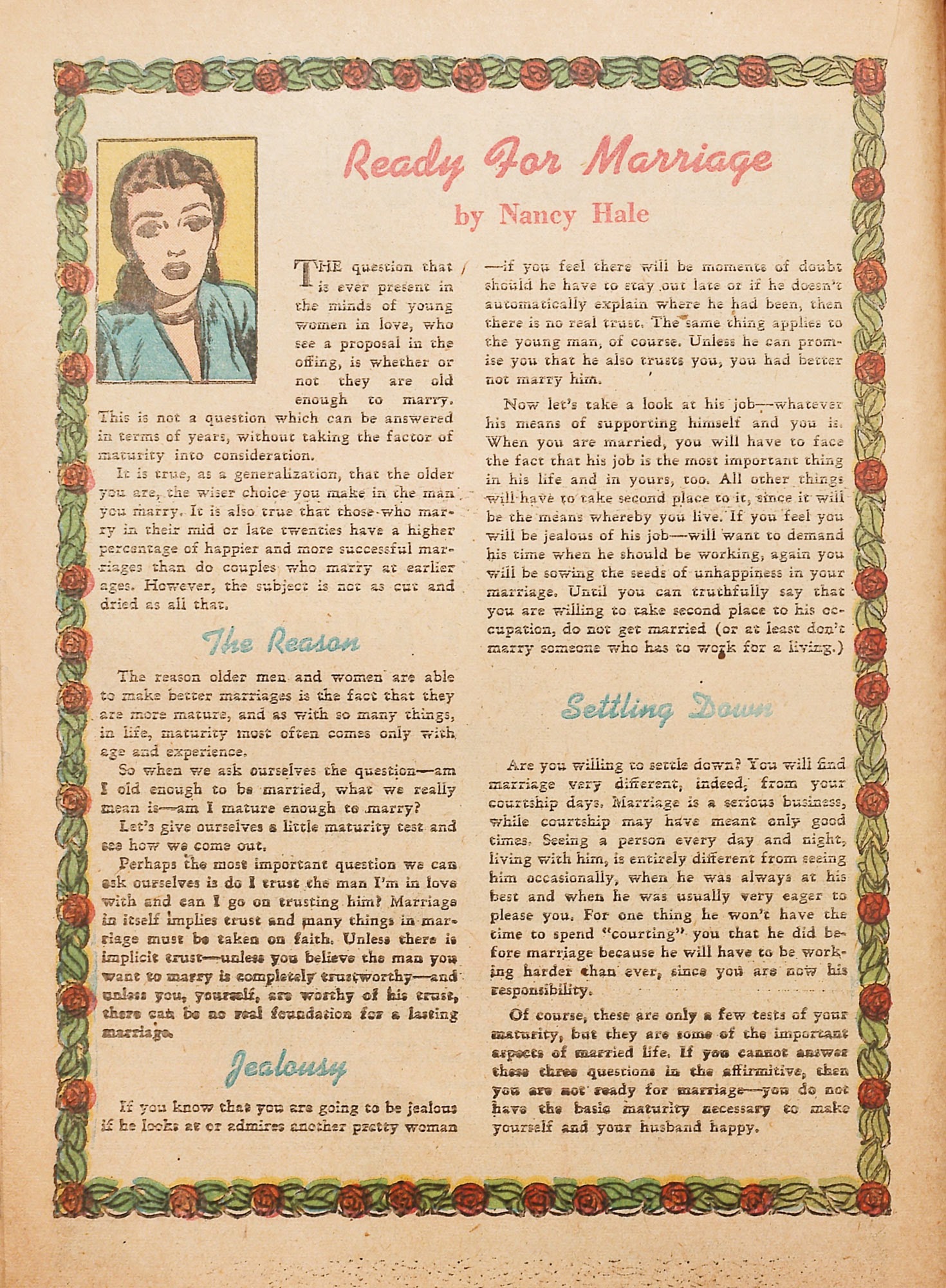 Read online Young Love (1949) comic -  Issue #22 - 24