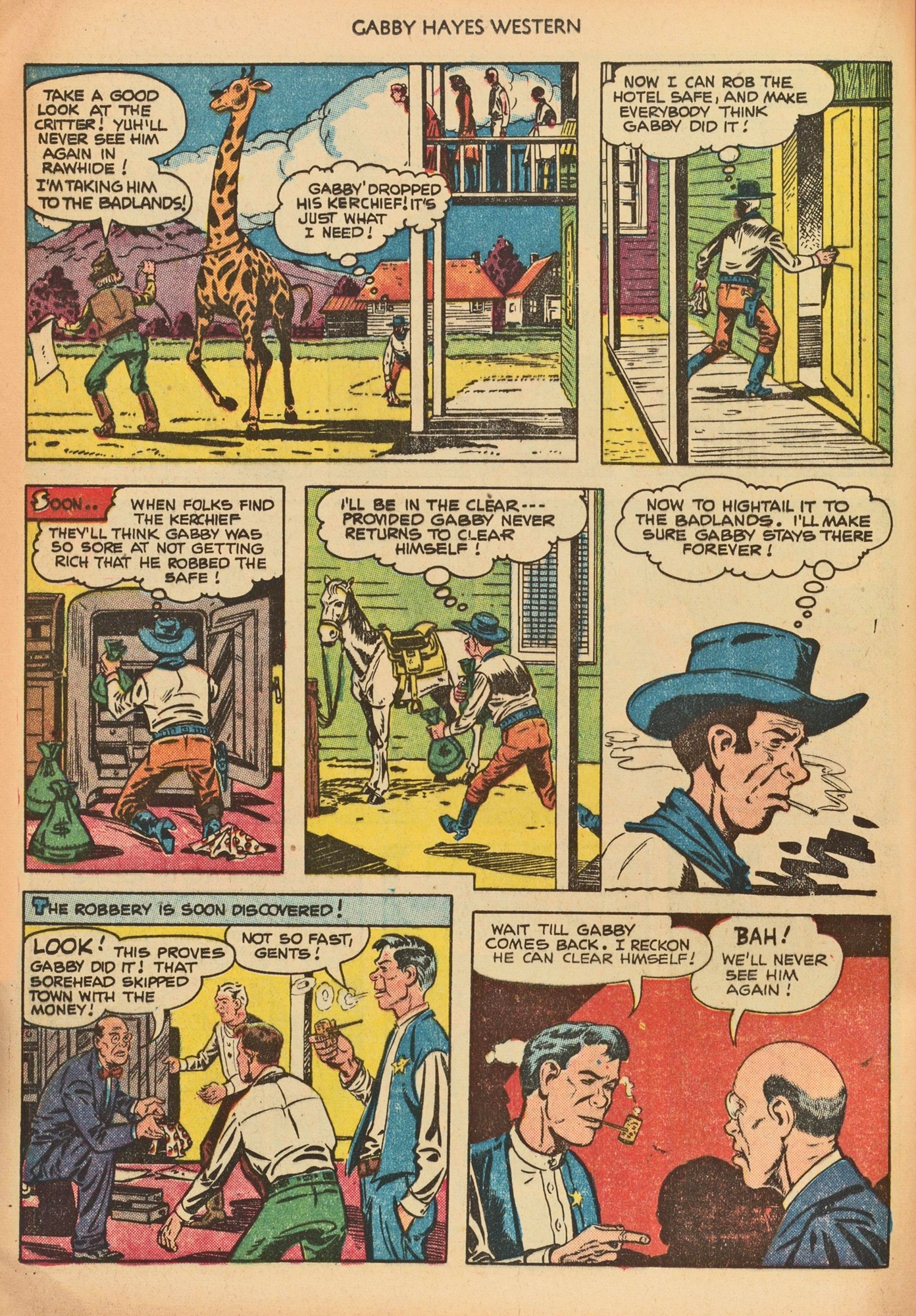 Read online Gabby Hayes Western comic -  Issue #36 - 16