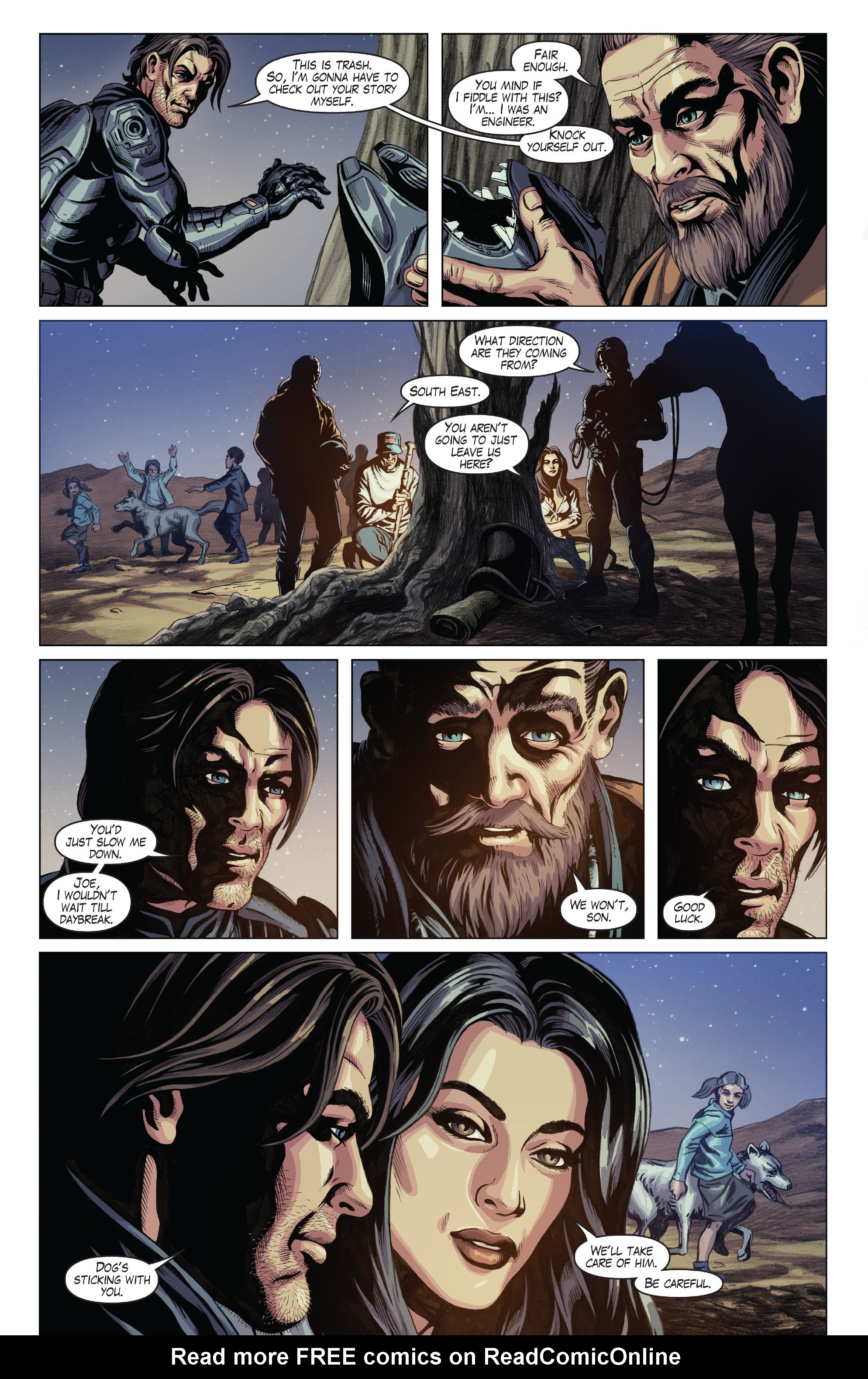 Read online Marksmen comic -  Issue #1 - 19
