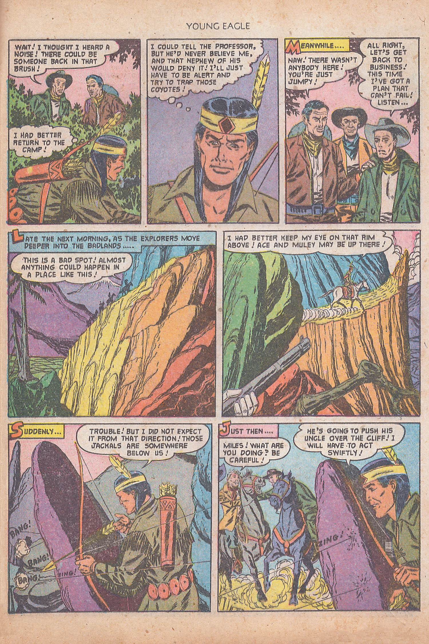 Read online Young Eagle comic -  Issue #7 - 33