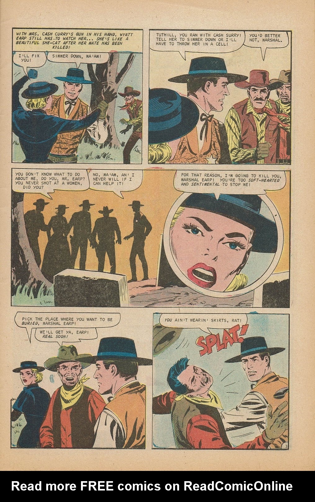 Read online Wyatt Earp Frontier Marshal comic -  Issue #69 - 5