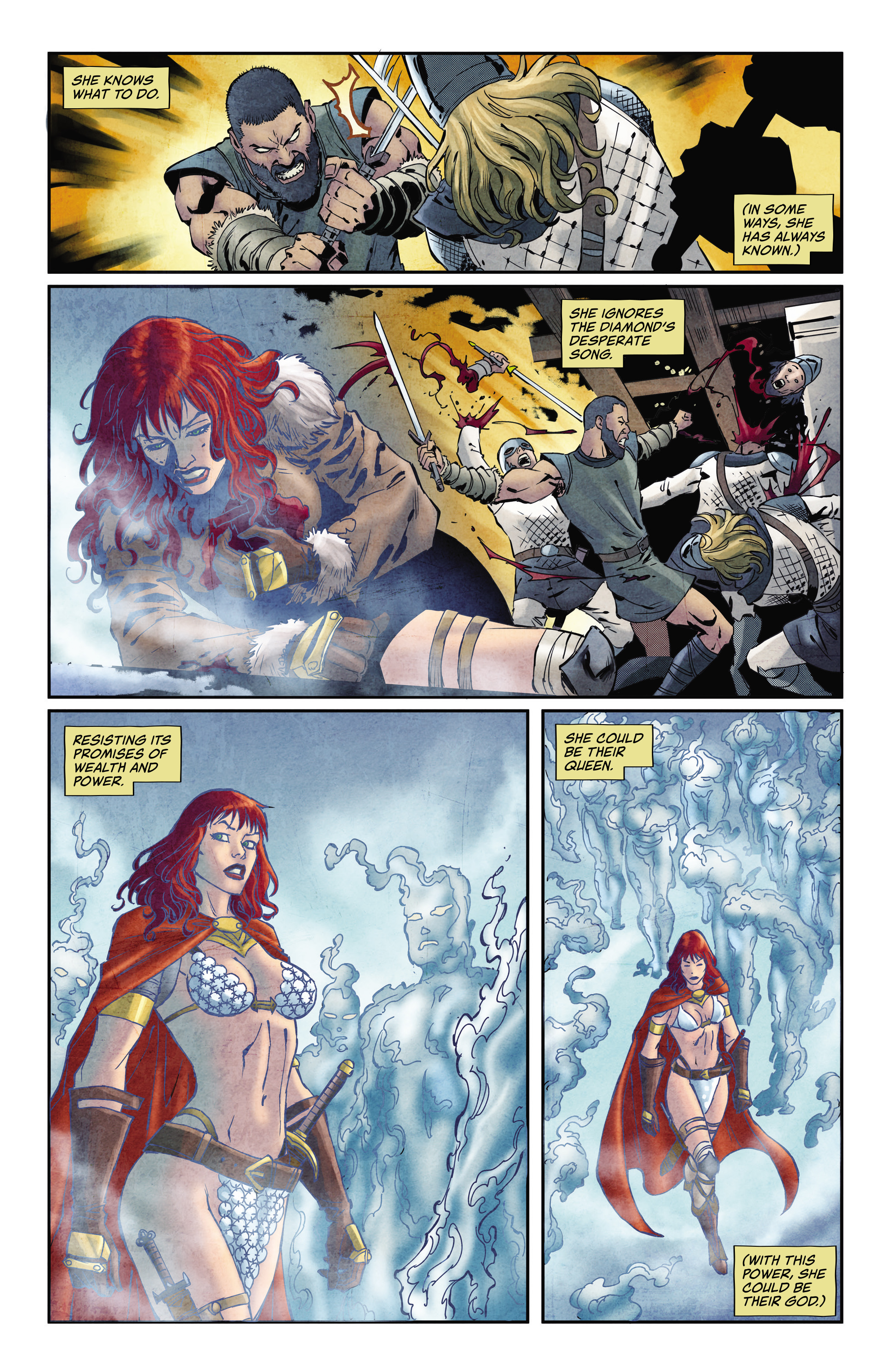 Read online Red Sonja (2023) comic -  Issue #6 - 9