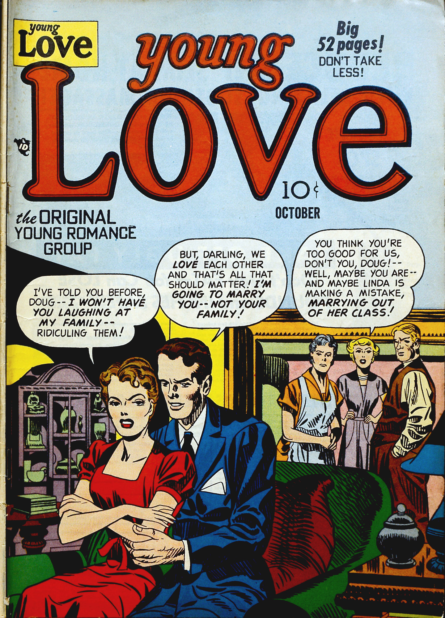 Read online Young Love (1949) comic -  Issue #14 - 1