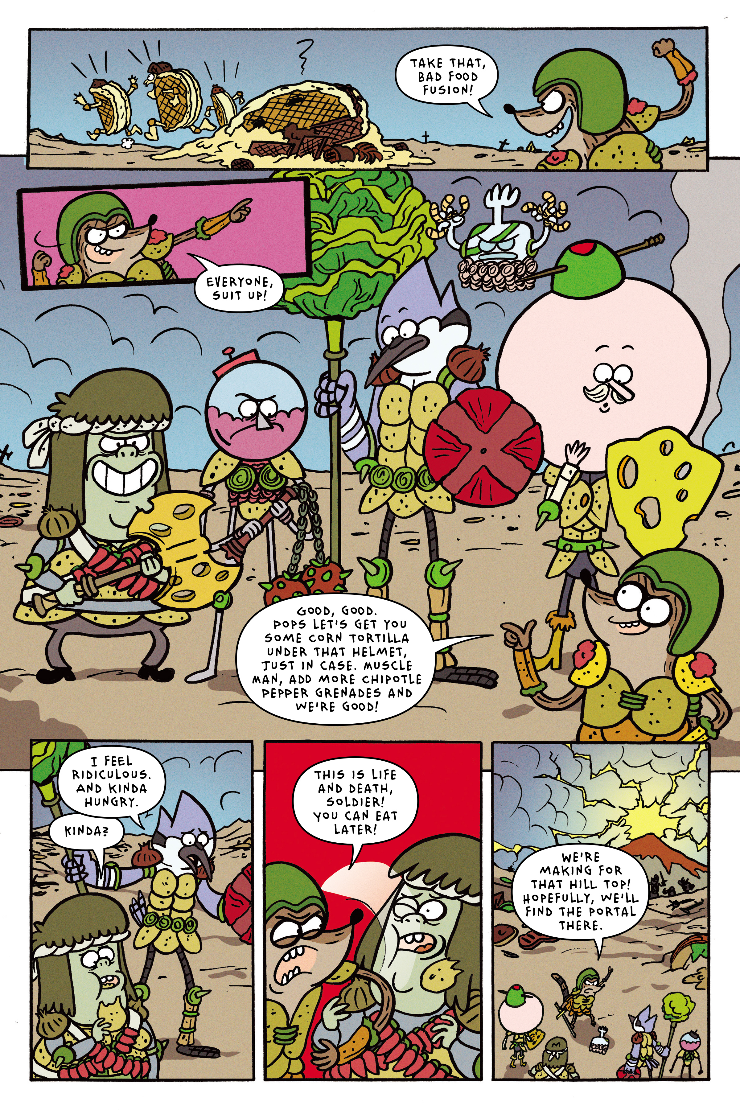 Read online Regular Show: The Meatening comic -  Issue # TPB - 128