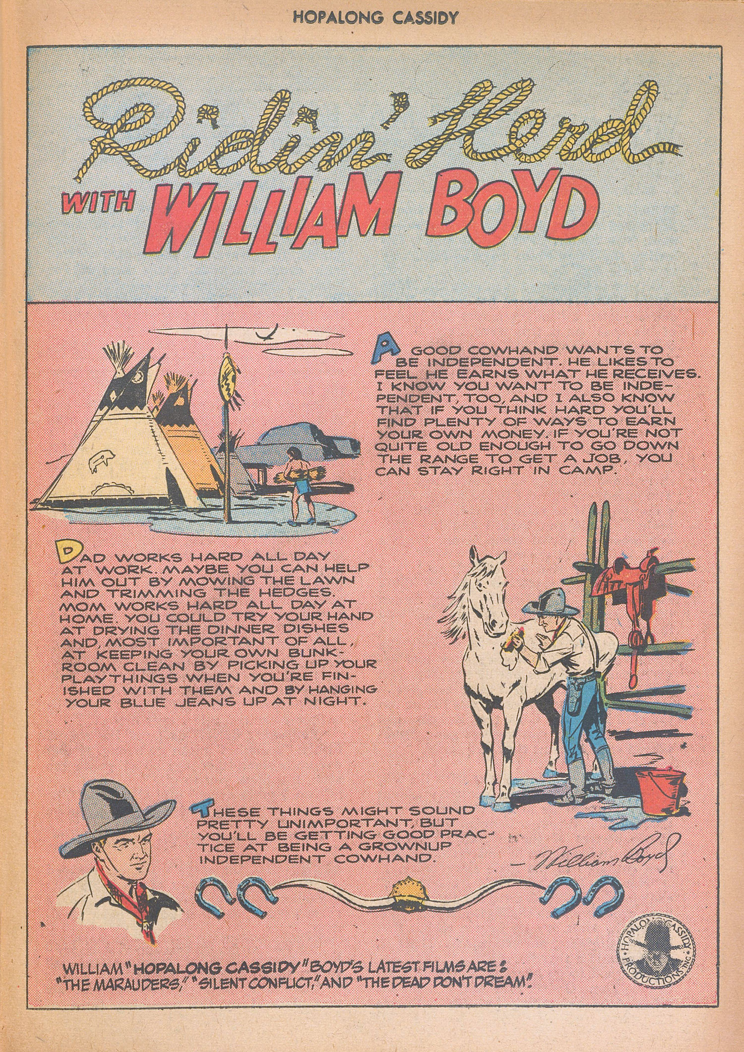 Read online Hopalong Cassidy comic -  Issue #17 - 35