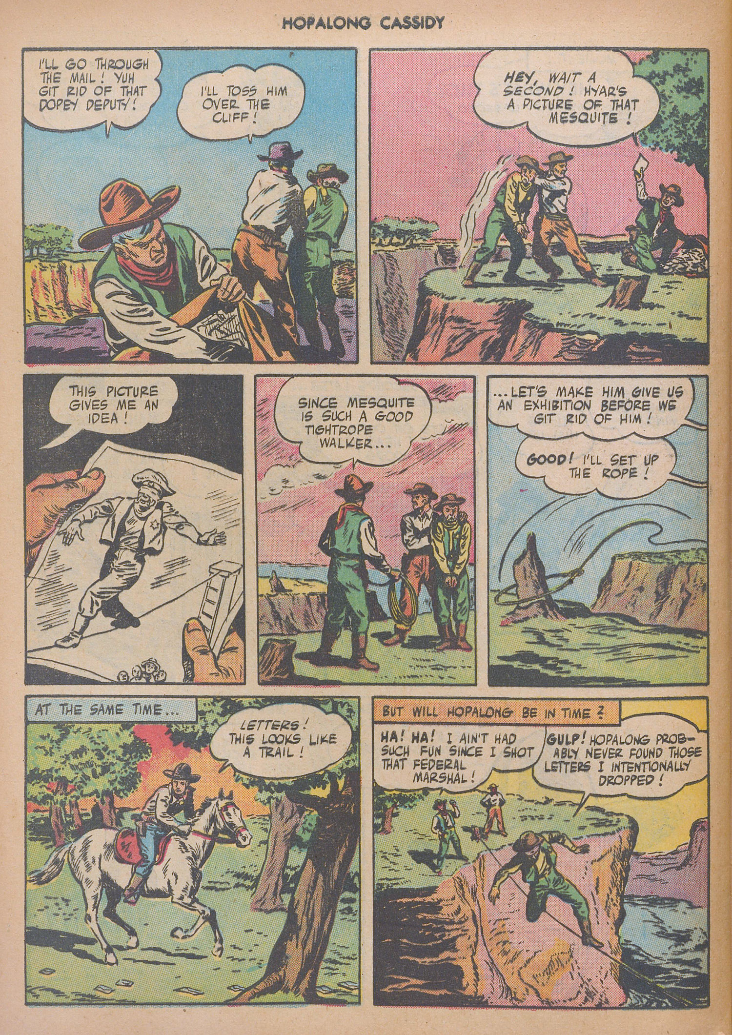 Read online Hopalong Cassidy comic -  Issue #6 - 46