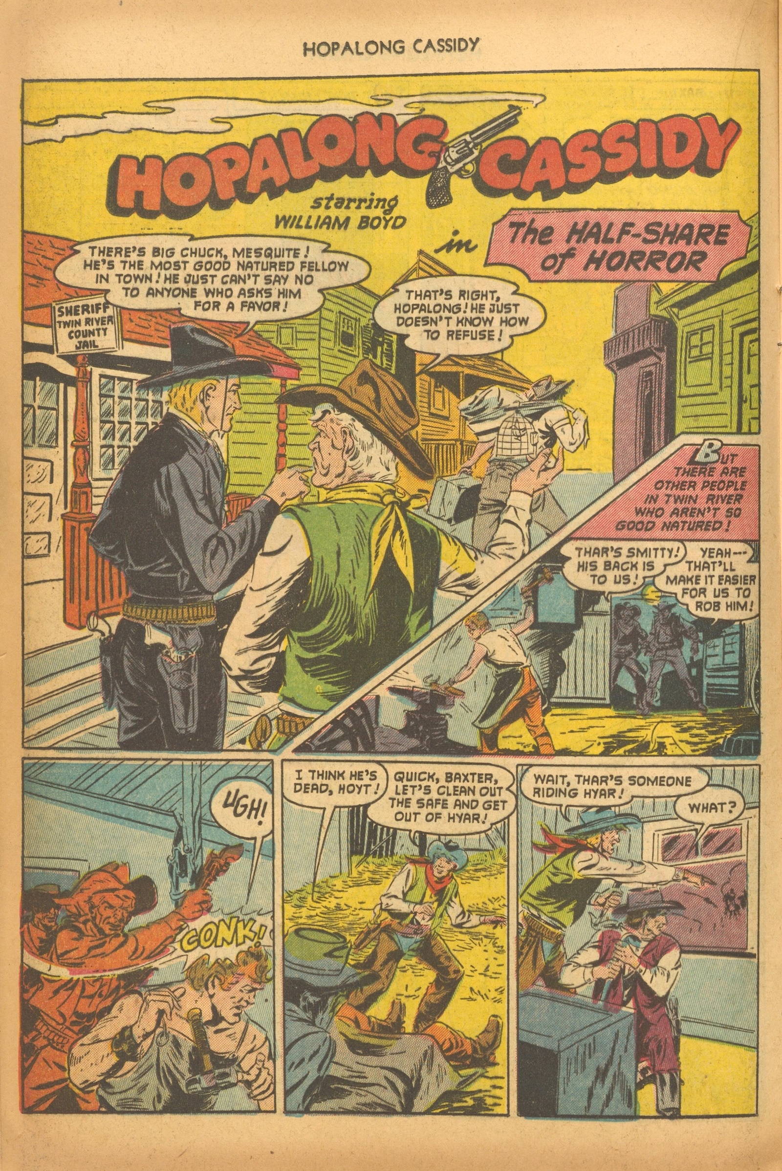 Read online Hopalong Cassidy comic -  Issue #72 - 16