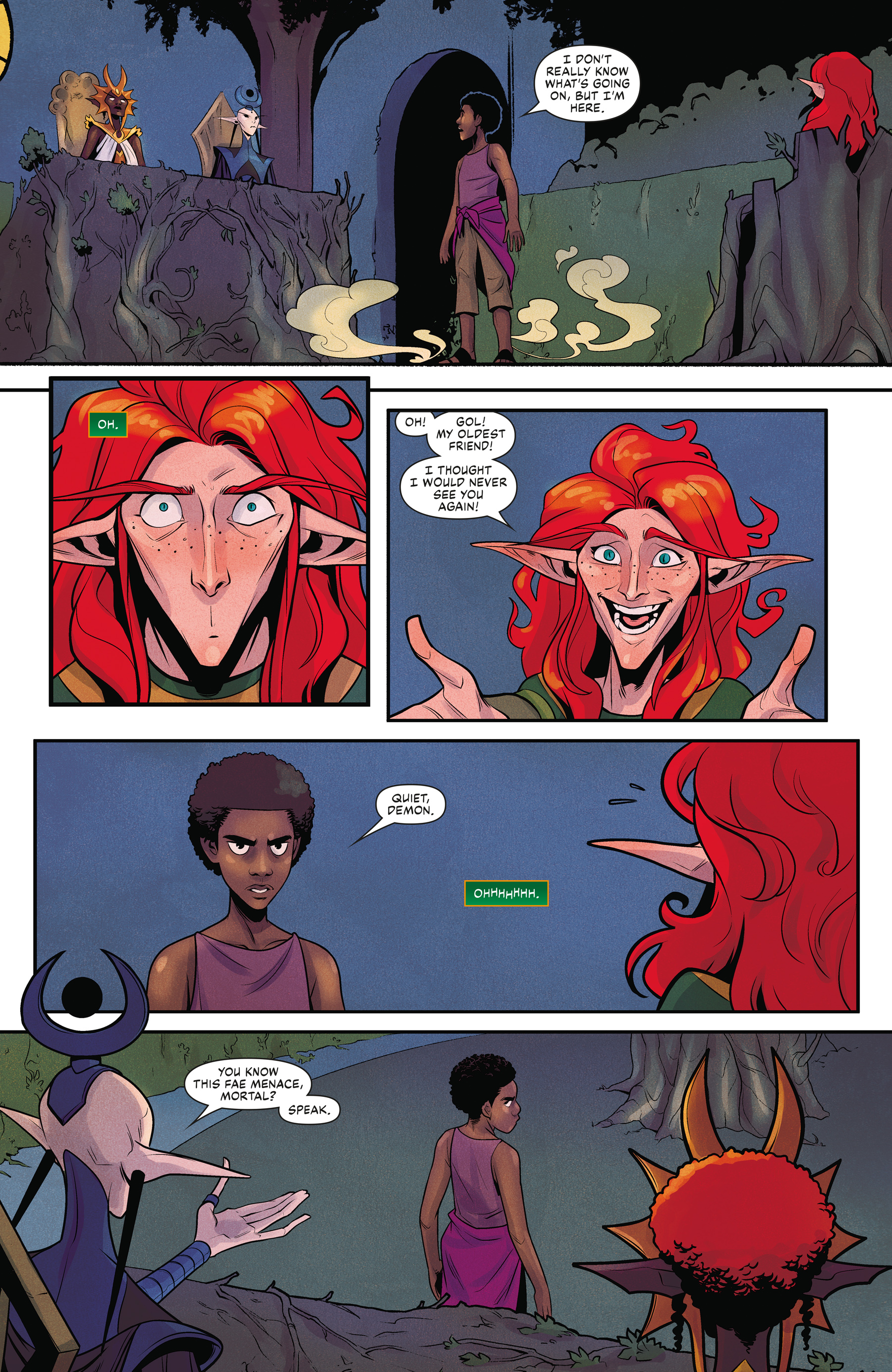 Read online Critical Role: The Tales of Exandria: Artagan comic -  Issue #2 - 12