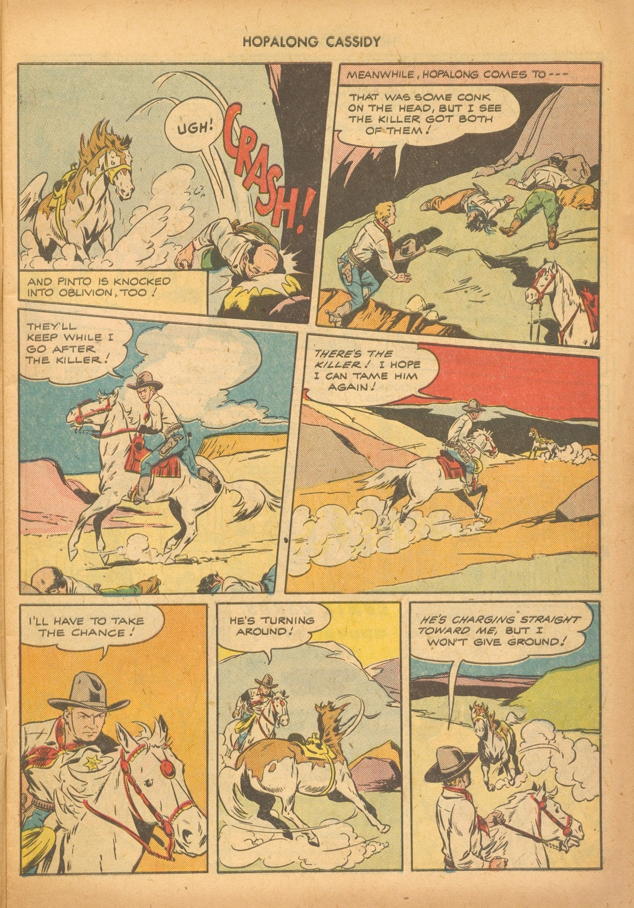 Read online Hopalong Cassidy comic -  Issue #12 - 11