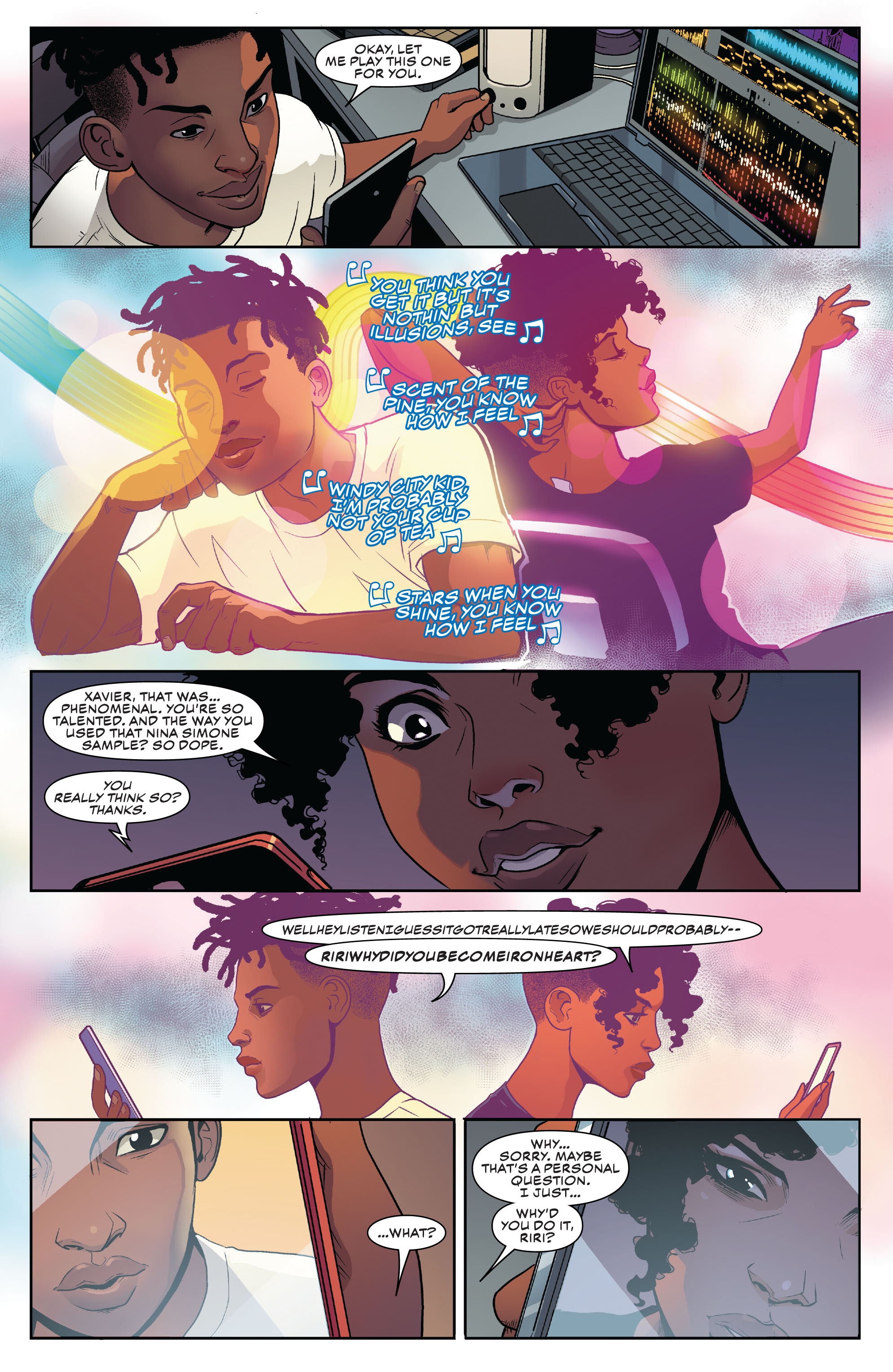 Read online Marvel-Verse: Ironheart comic -  Issue # TPB - 59