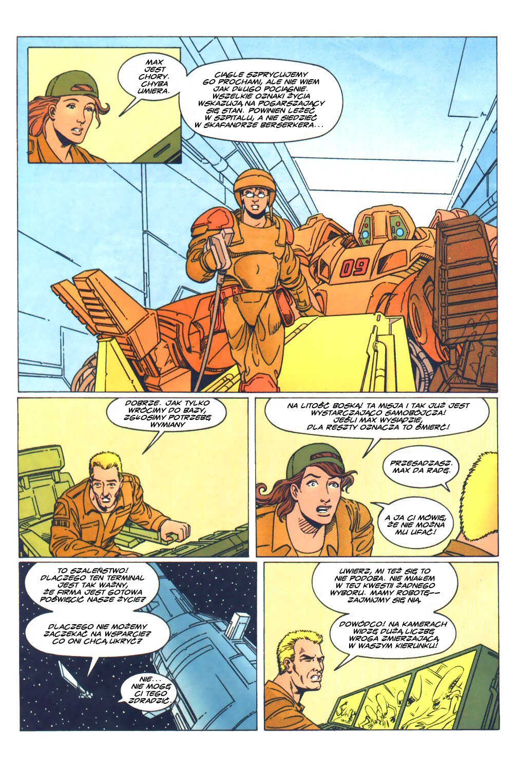 Read online Aliens: Berserker comic -  Issue #3 - 9
