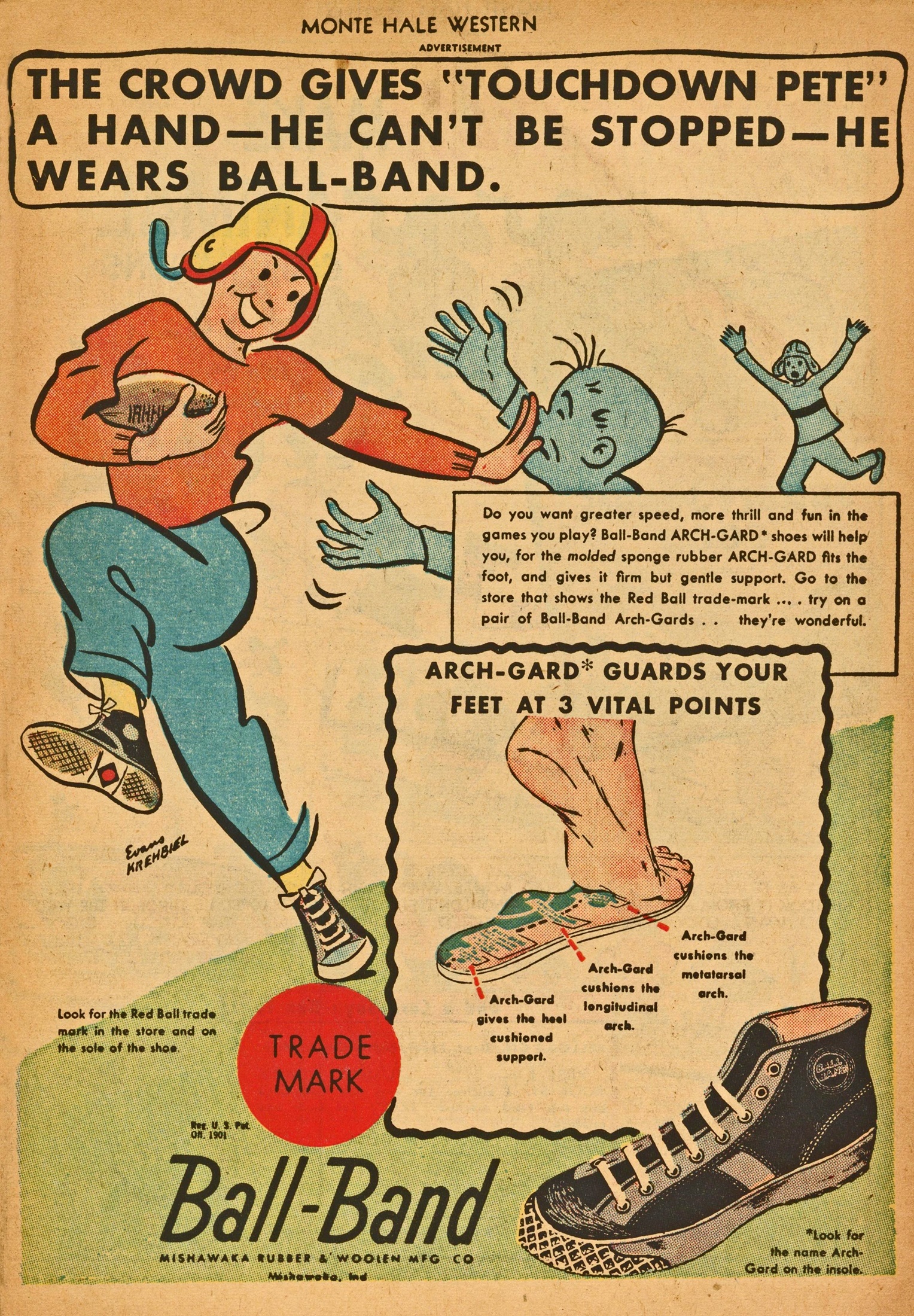 Read online Monte Hale Western comic -  Issue #30 - 49