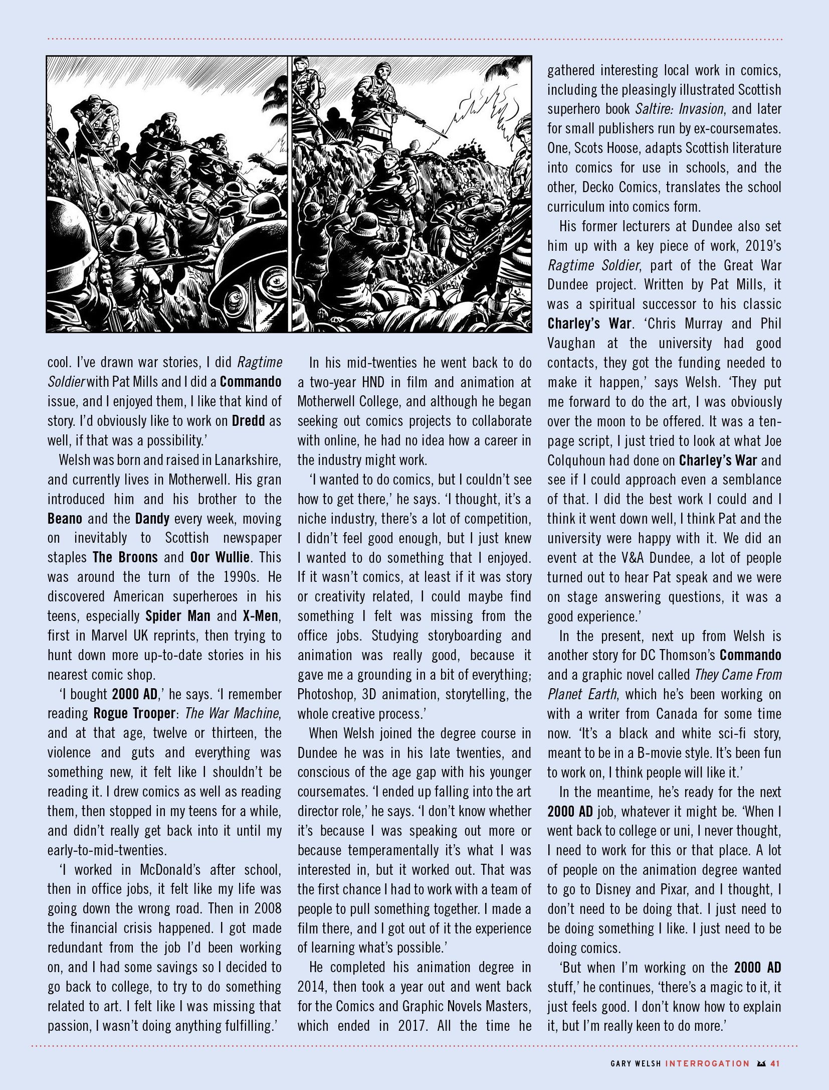 Read online Judge Dredd Megazine (Vol. 5) comic -  Issue #463 - 43