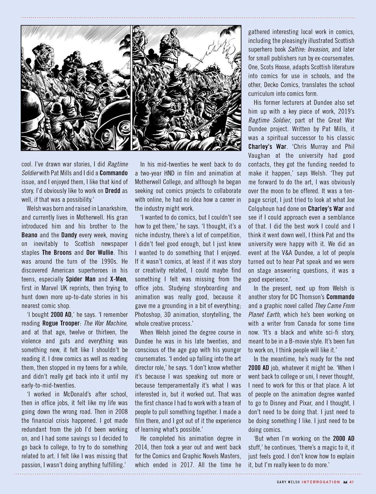 Judge Dredd Megazine (Vol. 5) issue 463 - Page 43