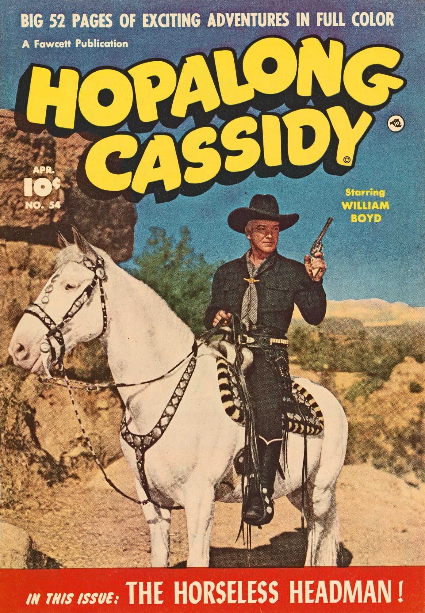 Read online Hopalong Cassidy comic -  Issue #54 - 1