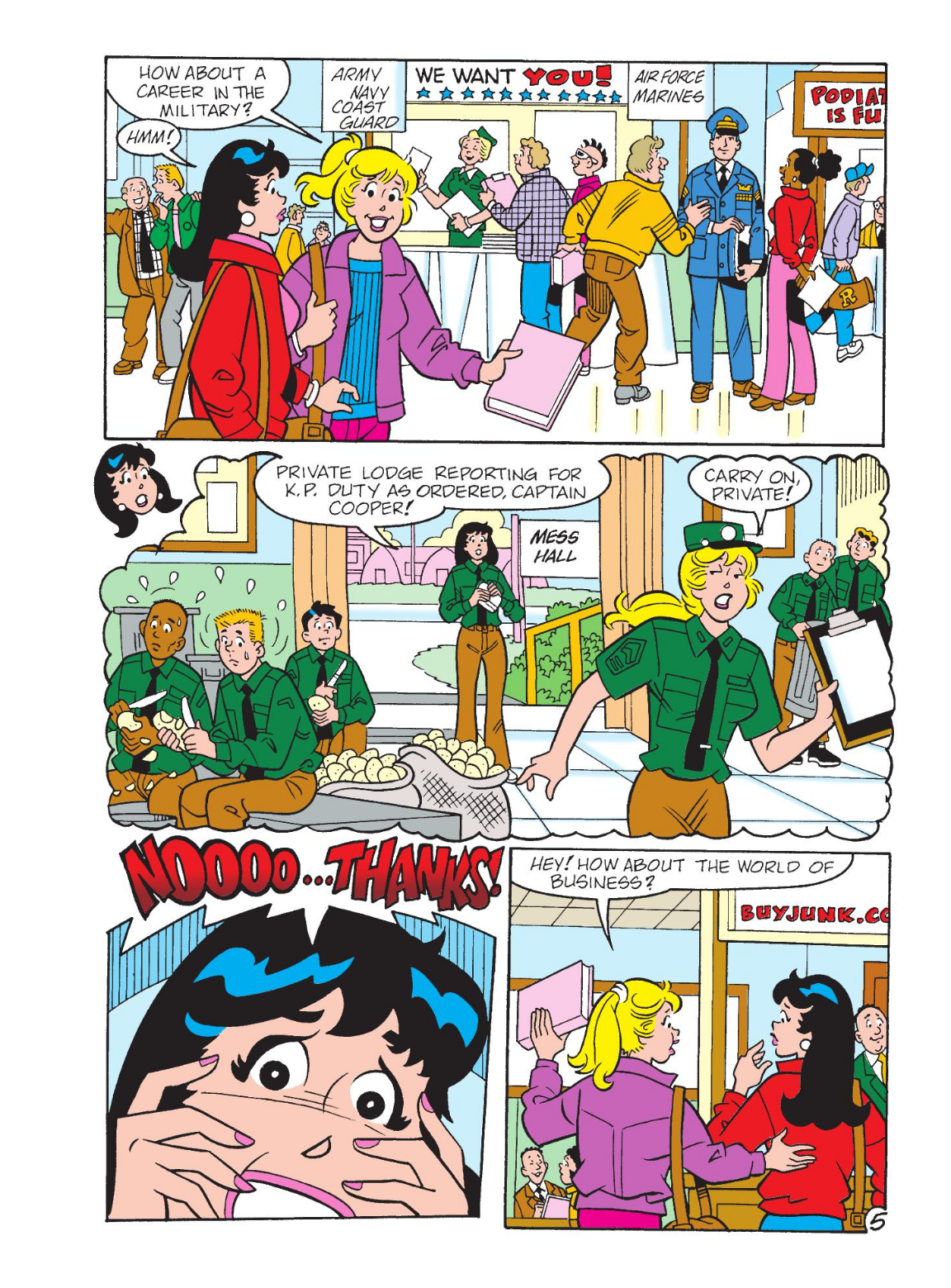 Read online World of Betty & Veronica Digest comic -  Issue #31 - 141