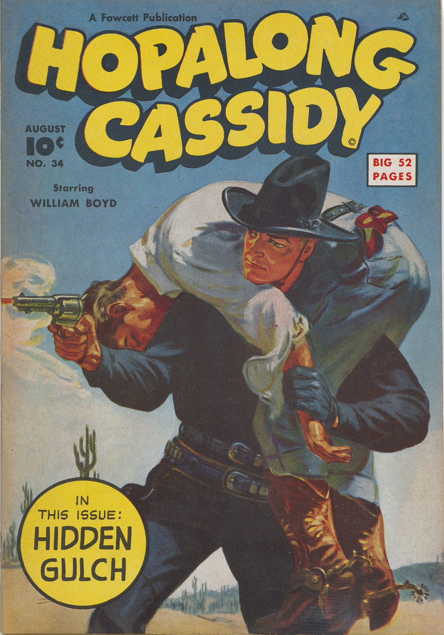 Read online Hopalong Cassidy comic -  Issue #34 - 1