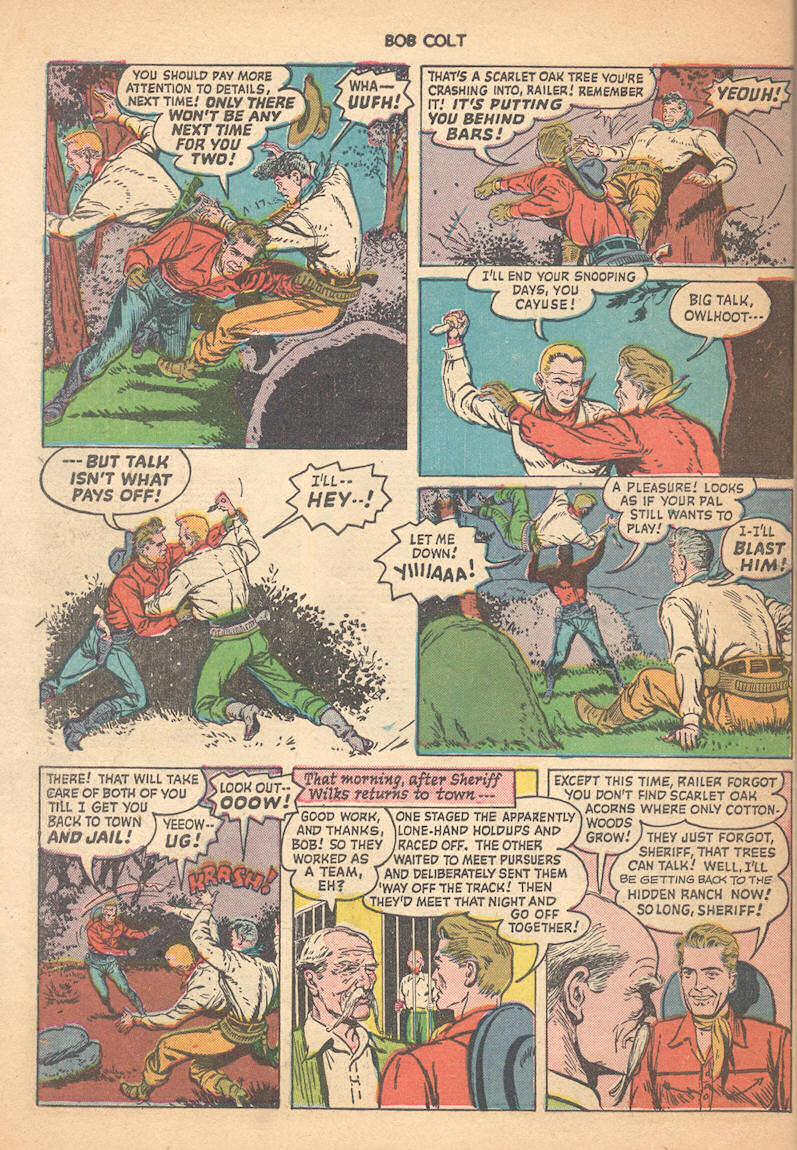 Read online Bob Colt Western comic -  Issue #1 - 34