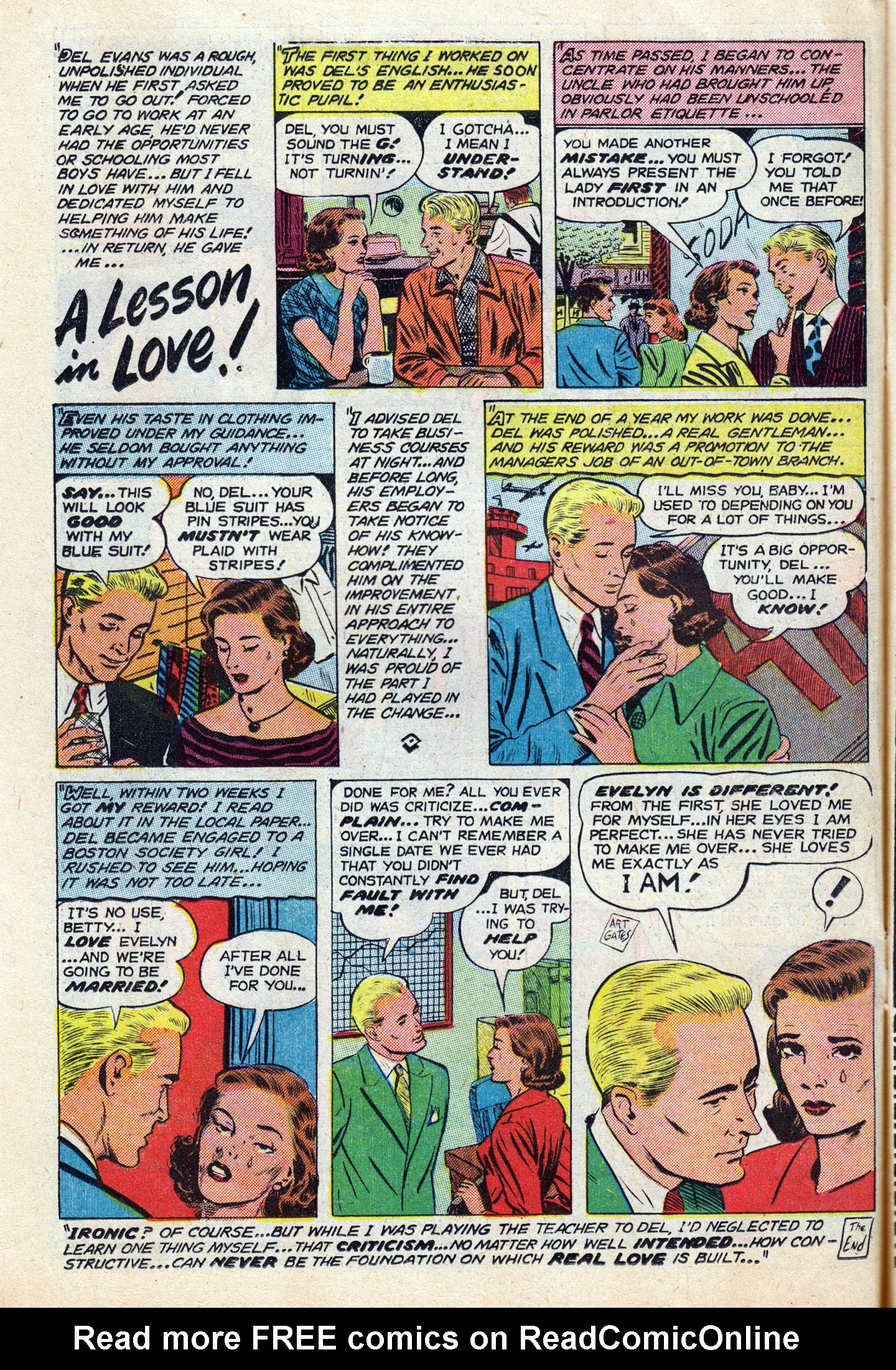 Read online Young Love (1949) comic -  Issue #58 - 22