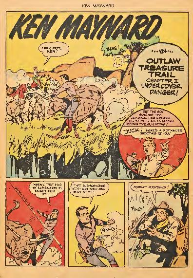 Read online Ken Maynard Western comic -  Issue #1 - 16