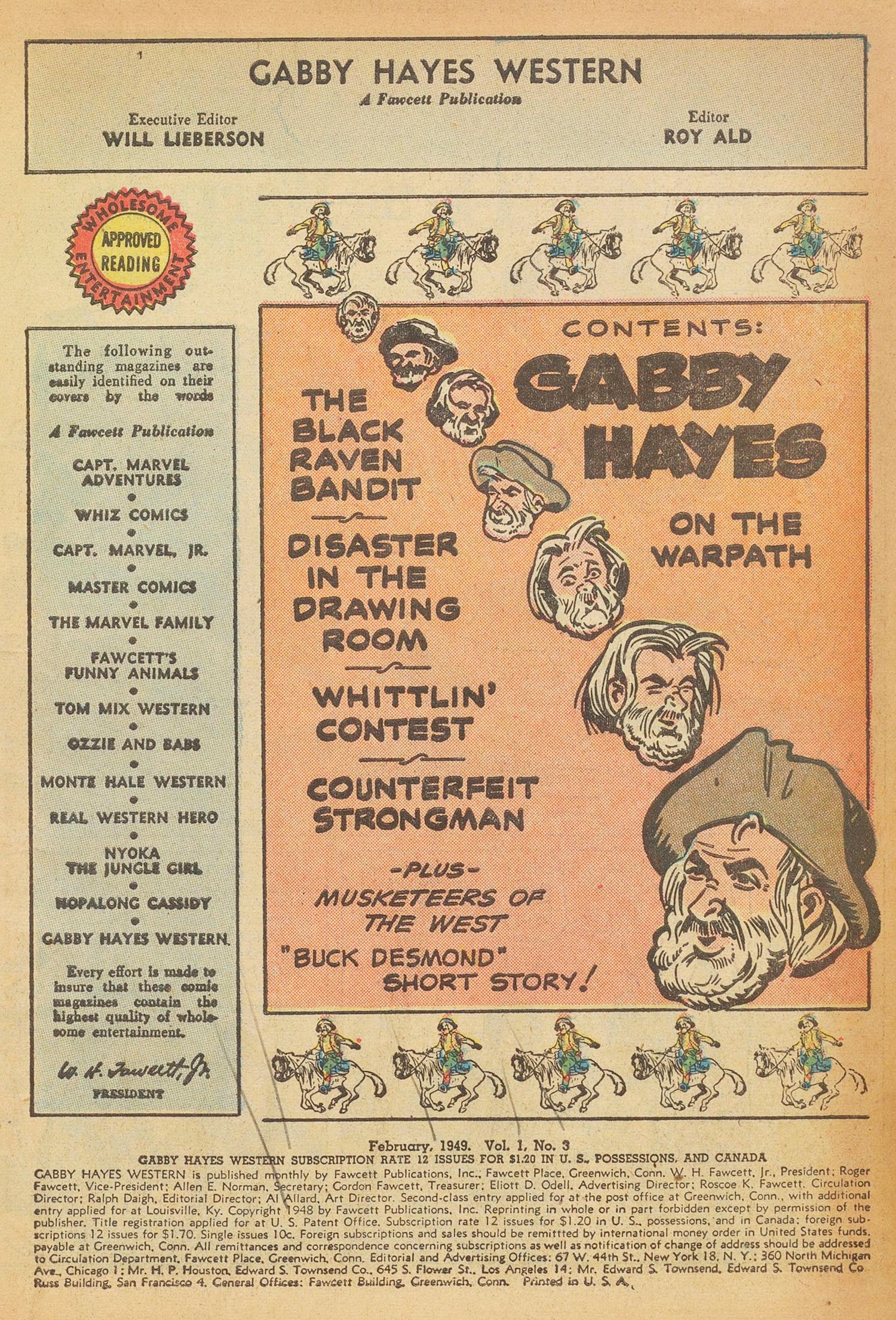 Read online Gabby Hayes Western comic -  Issue #3 - 3