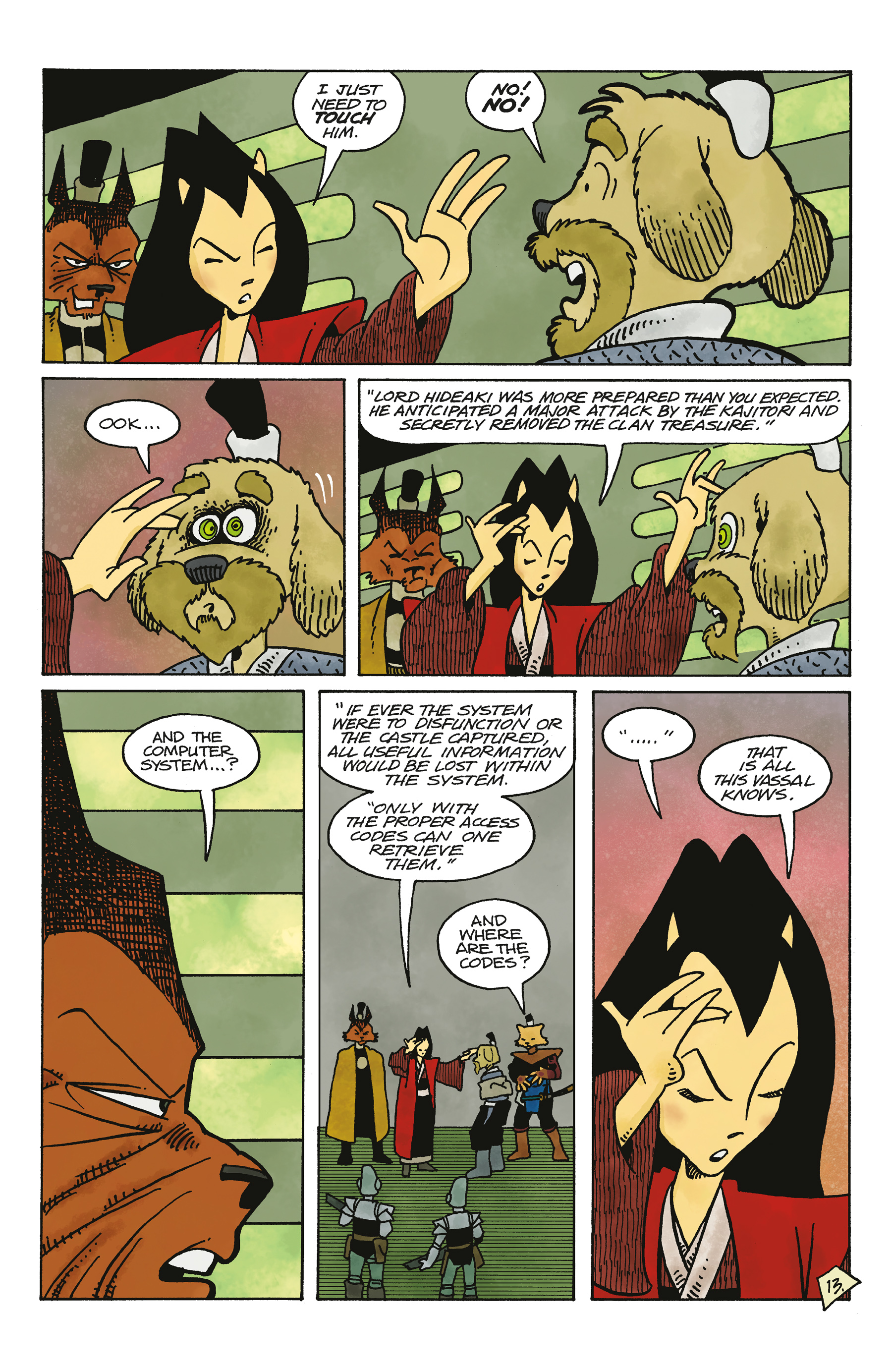 Read online Space Usagi: Death and Honor comic -  Issue #2 - 15