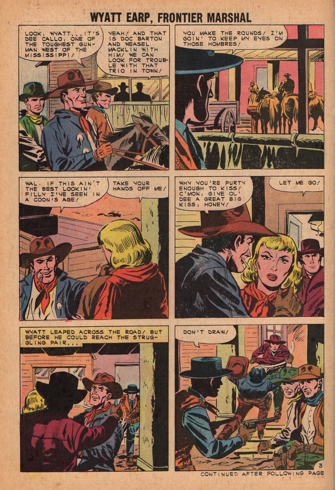 Read online Wyatt Earp Frontier Marshal comic -  Issue #37 - 30