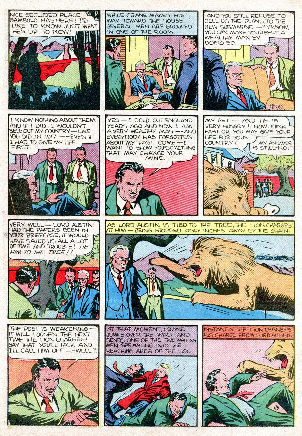 Read online Masked Marvel comic -  Issue #2 - 51