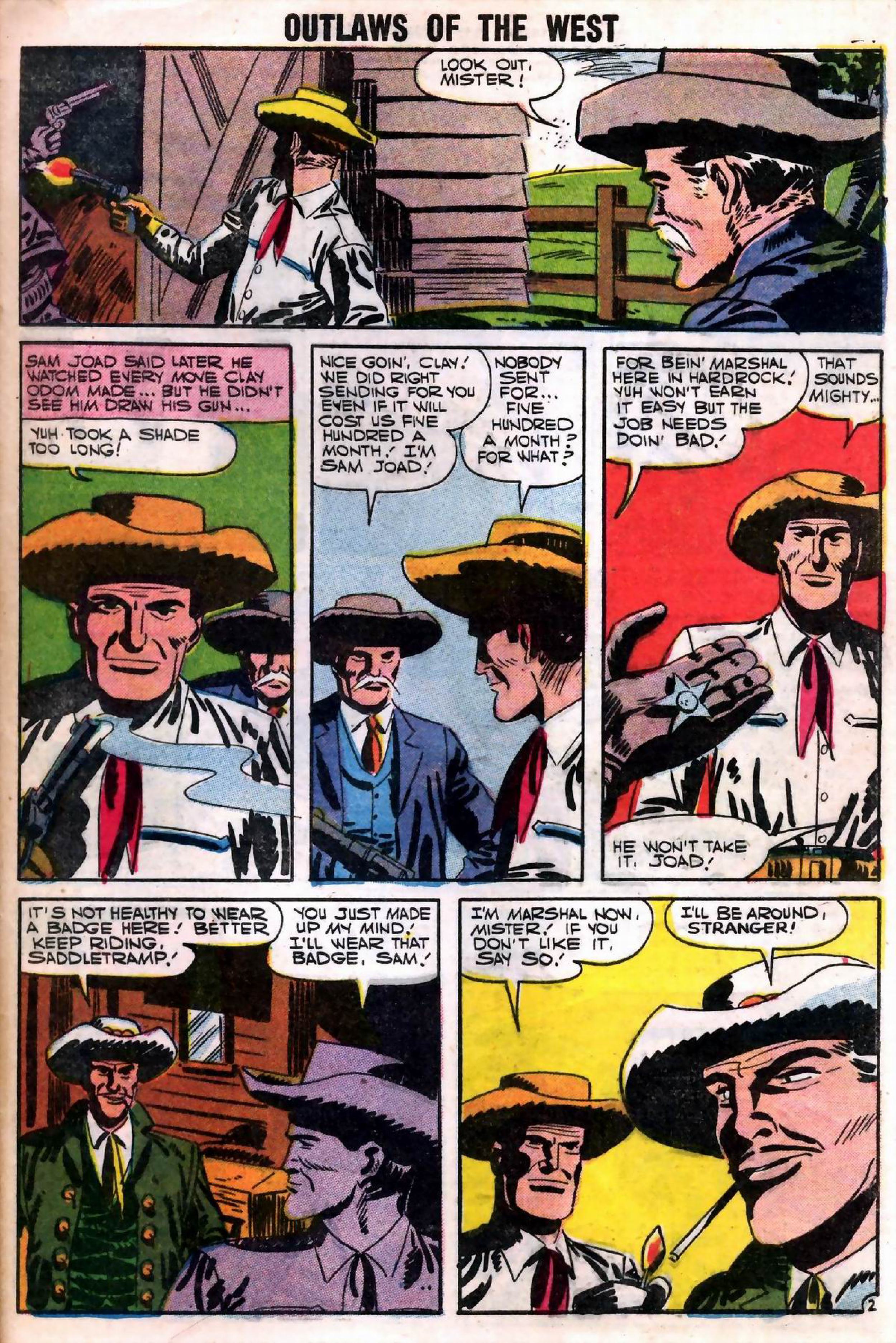 Read online Outlaws of the West comic -  Issue #12 - 30